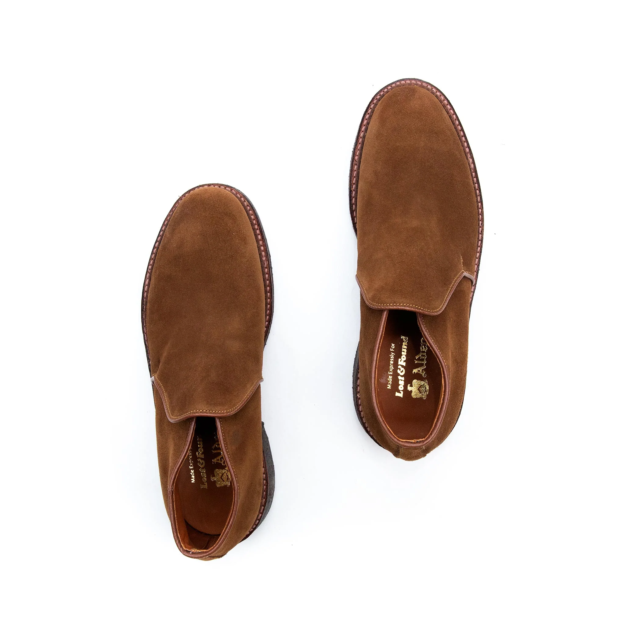 Alden 750 Chukka Boot Snuff Suede - Image 4