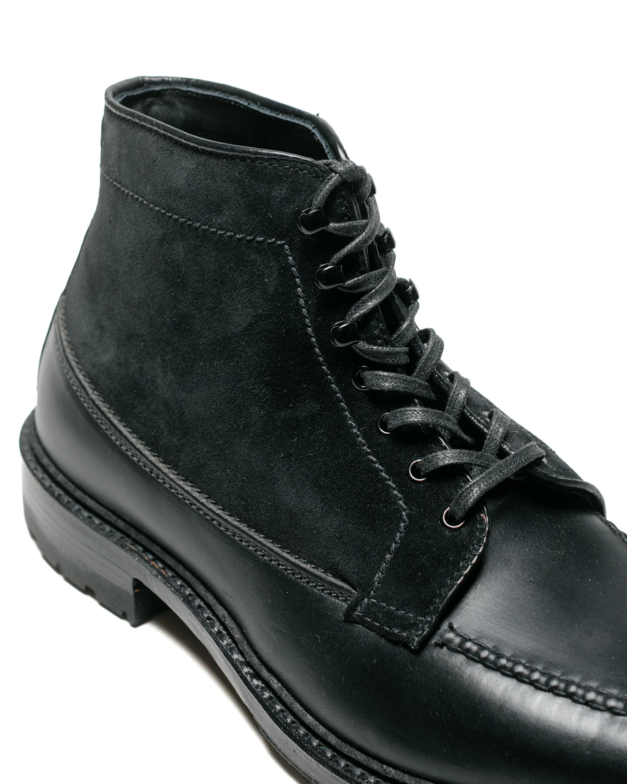 Alden Black Michigan Boot With Commando Sole - Image 3