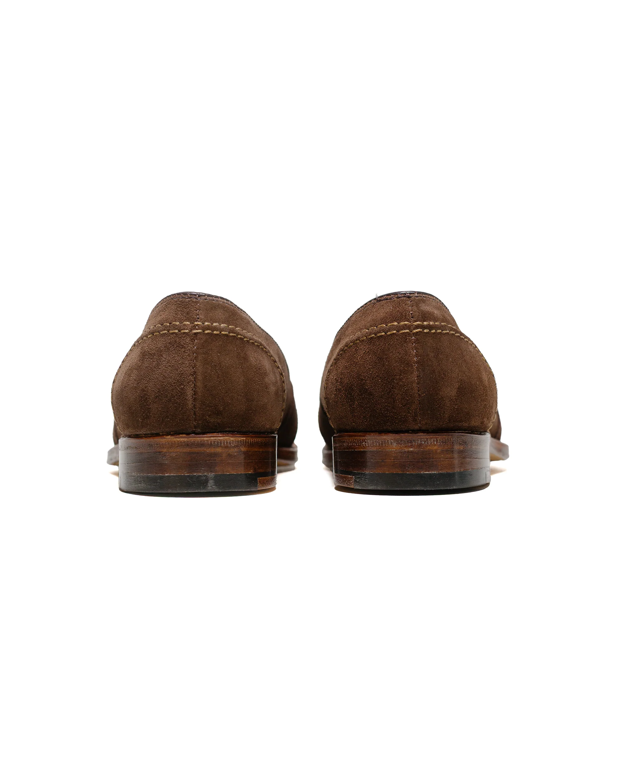Alden Full Strap Loafer Humus Suede 68333 - Image 4