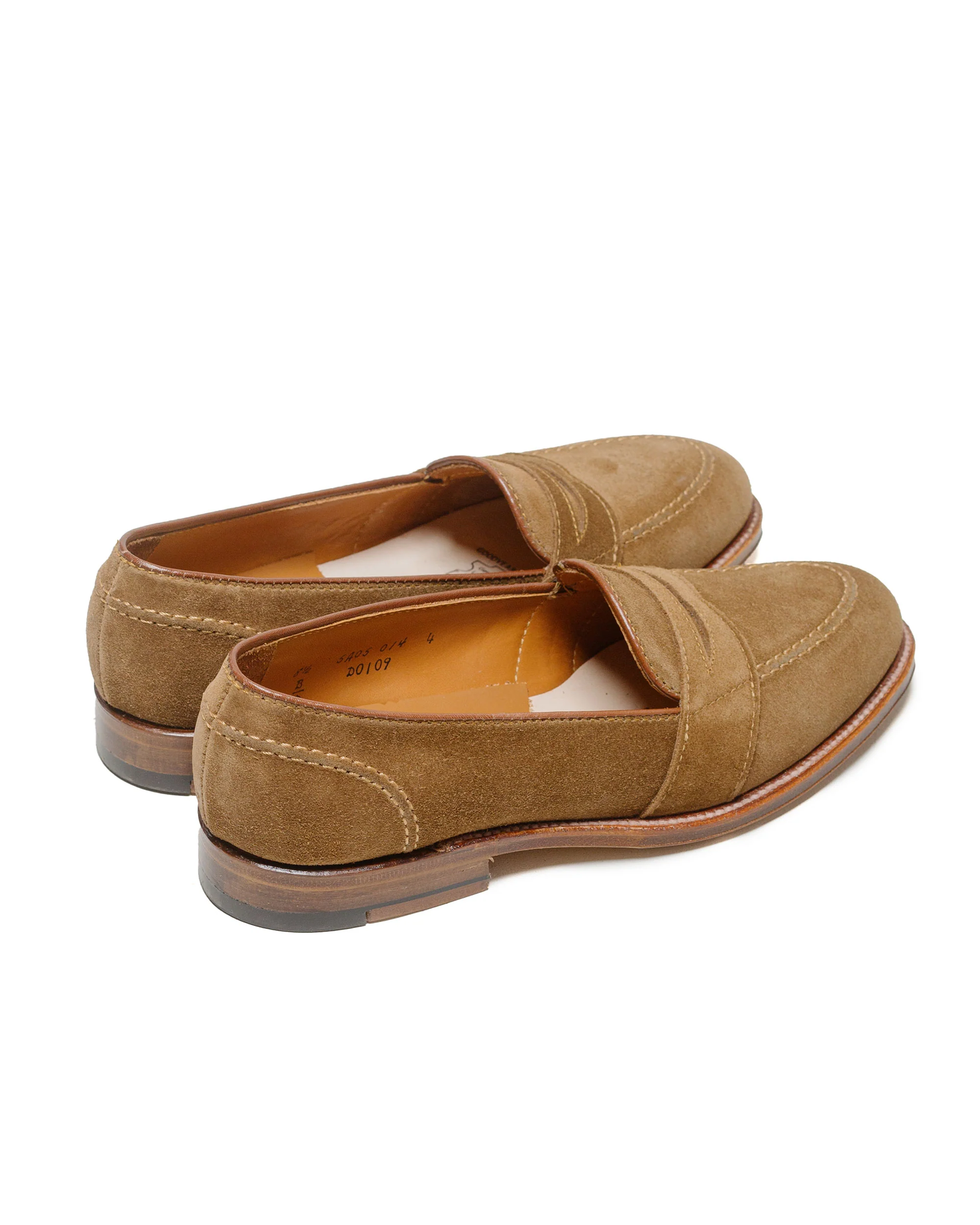 Alden Full Strap Loafer Snuff Suede D0109 - Image 3