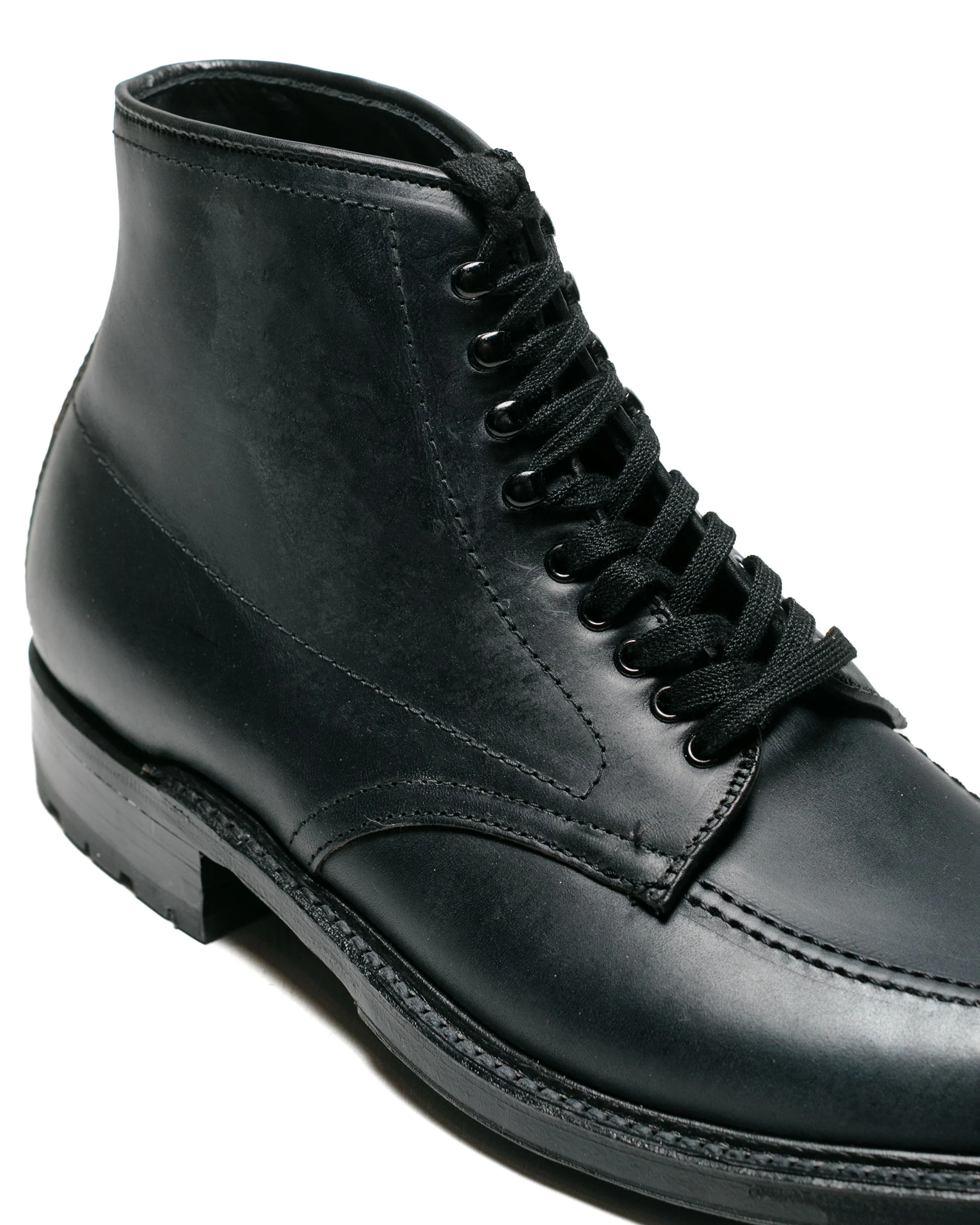 Alden Indy Boot Inside Out Navy Silksport with Commando Sole G4902HC - Image 3