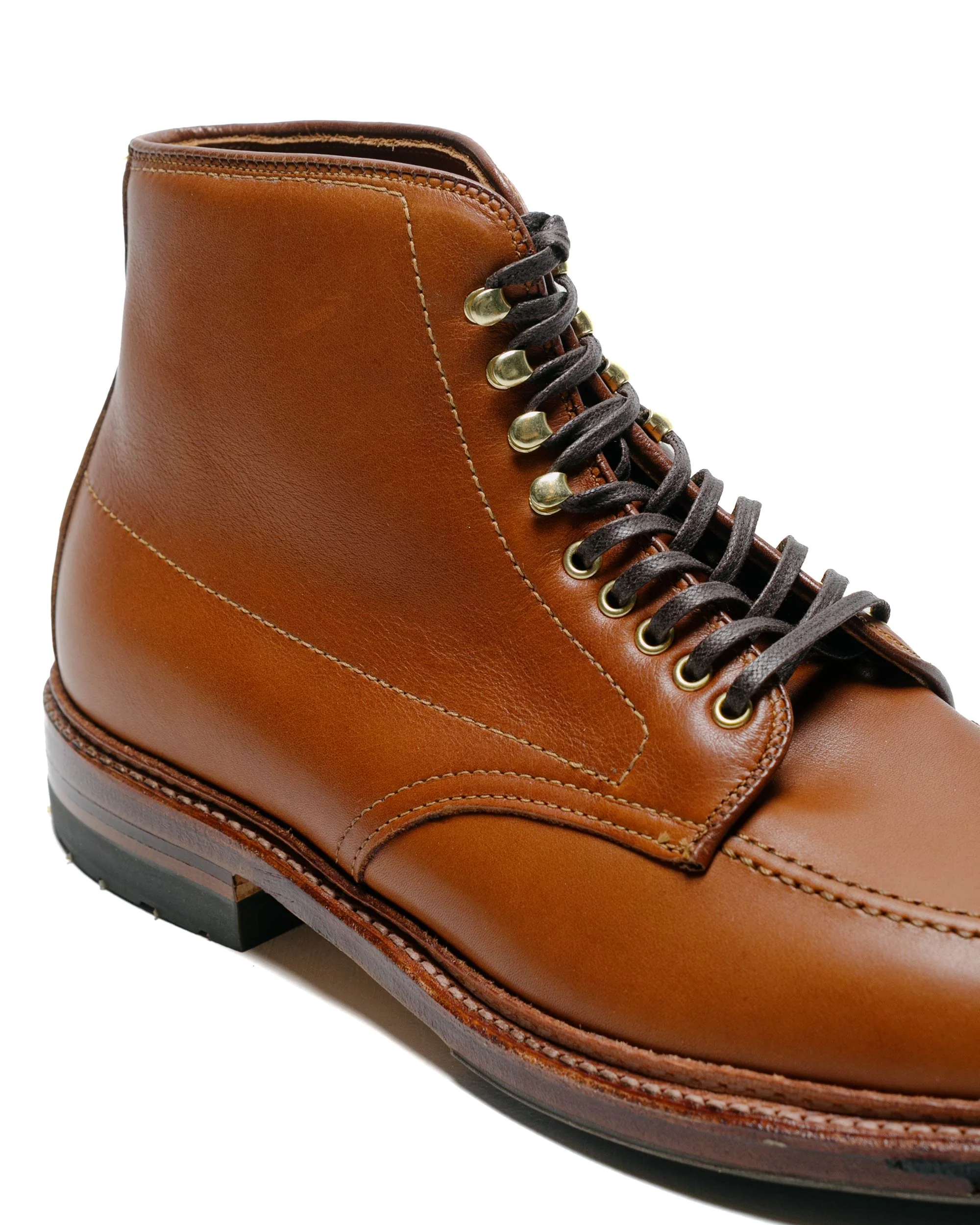Alden Indy Boot Saddle Tan Calfskin 39640 - Image 3