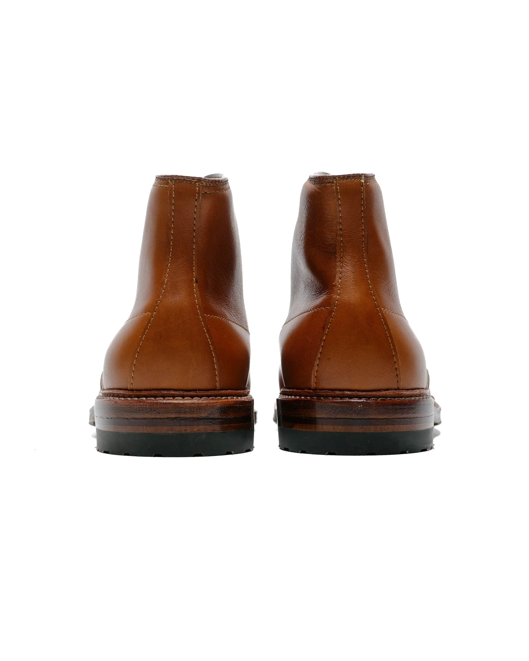 Alden Indy Boot Saddle Tan Calfskin 39640 - Image 4