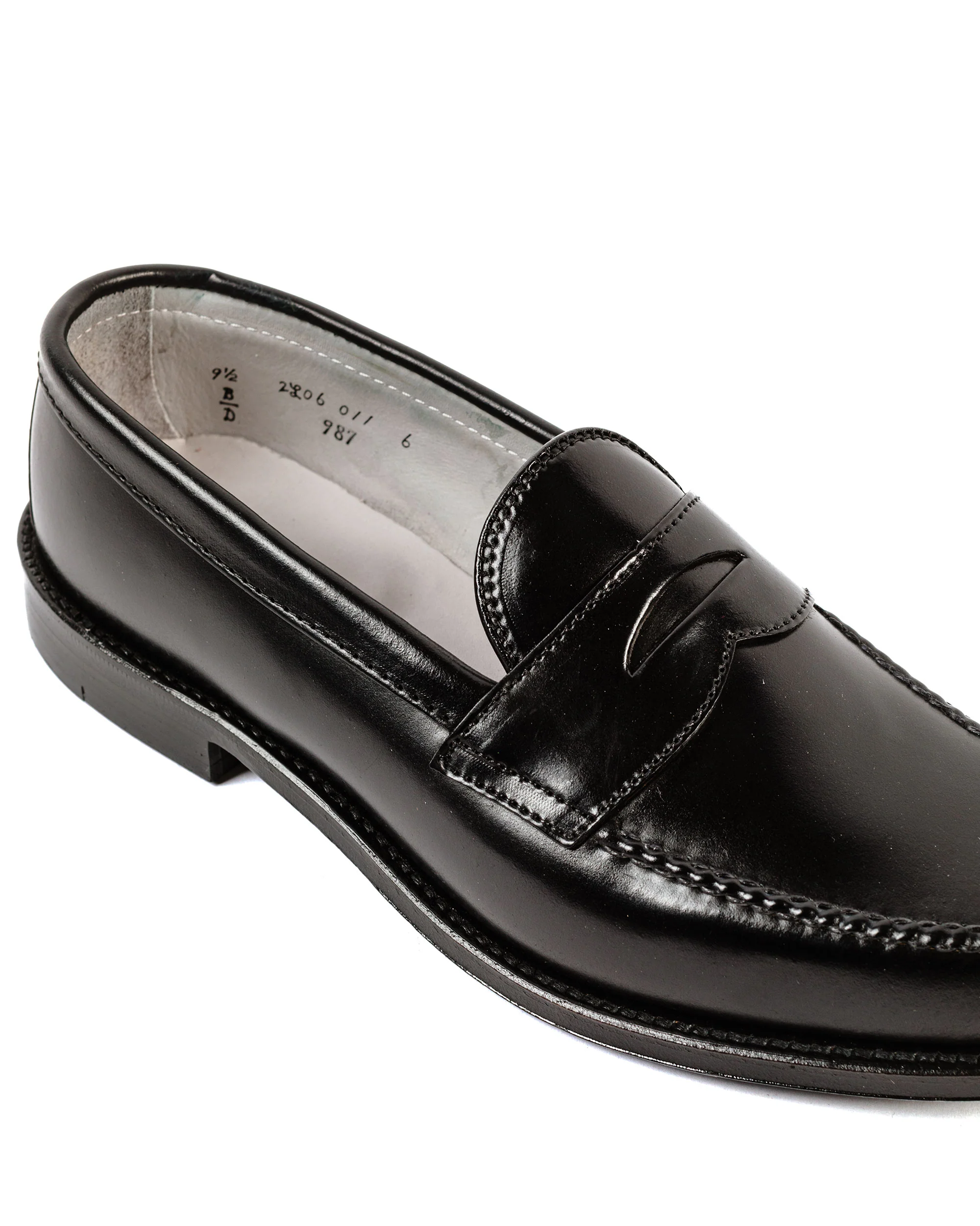 Alden Leisure Handsewn Black Shell Cordovan 987 - Image 3
