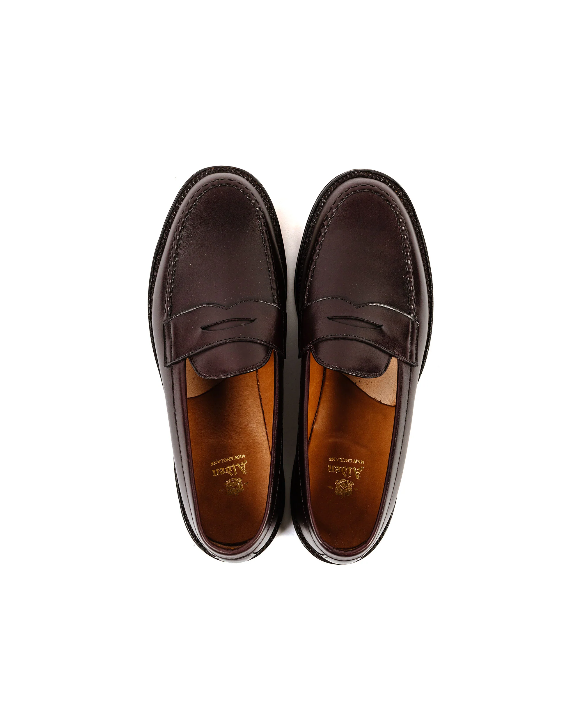 Alden Leisure Handsewn Burgundy Calfskin 984 - Image 5