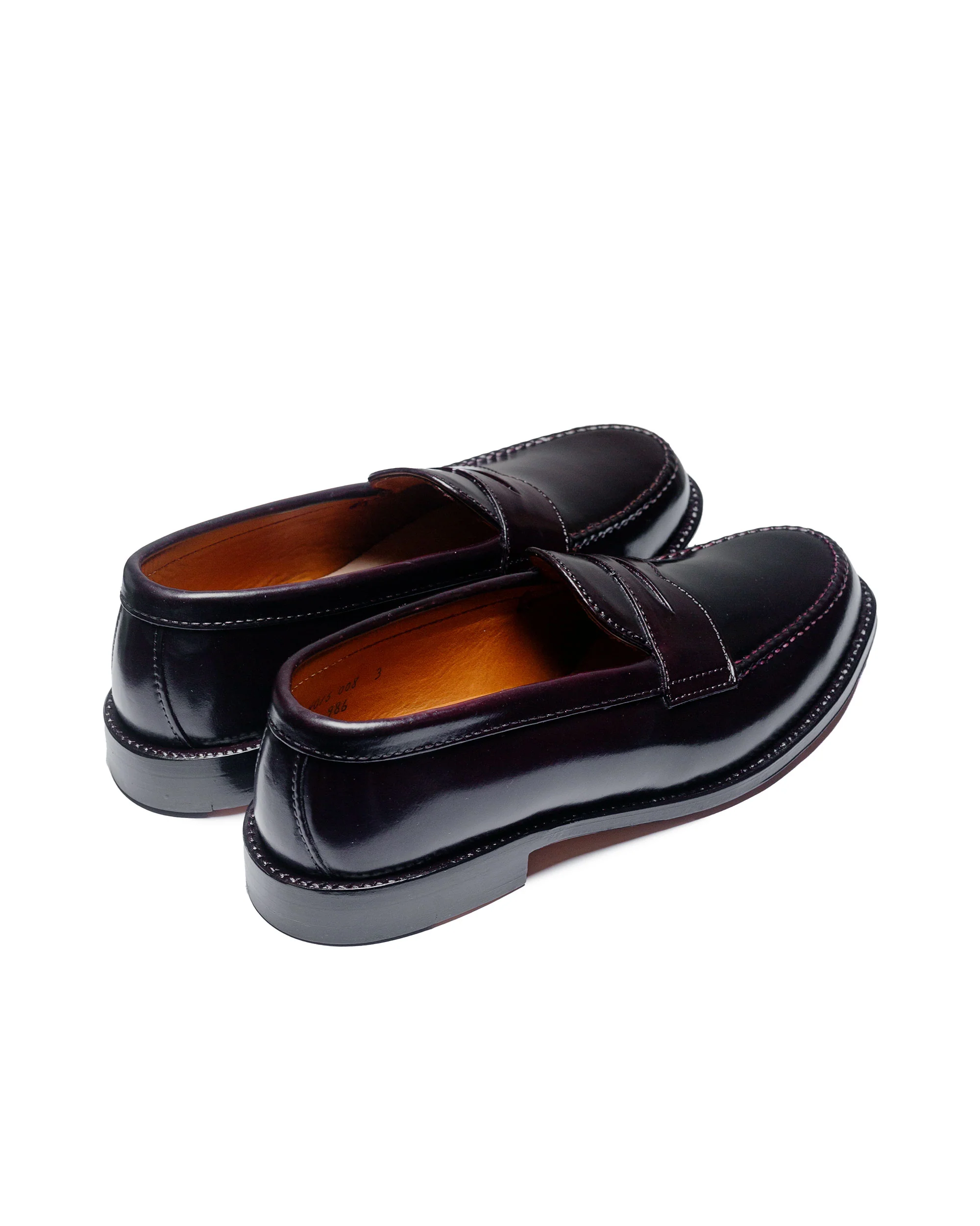 Alden Leisure Handsewn Colour 8 Shell Cordovan 986 - Image 3