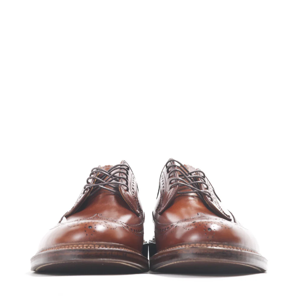 Alden Longwing Blucher 979 in Burnished Tan Calf - Image 3