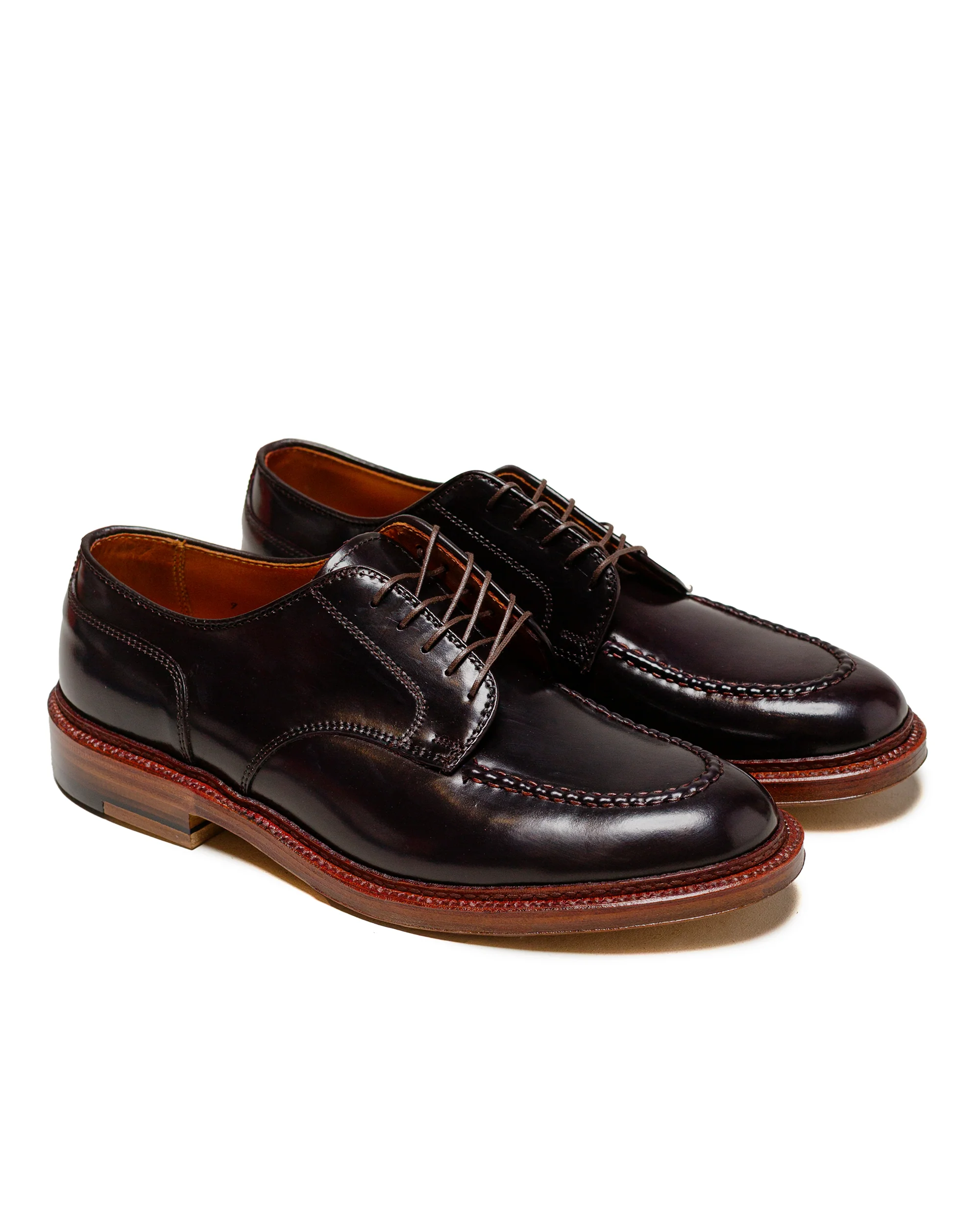 Alden Mocc Toe Blucher Colour 8 Shell Cordovan G9602 - Image 2