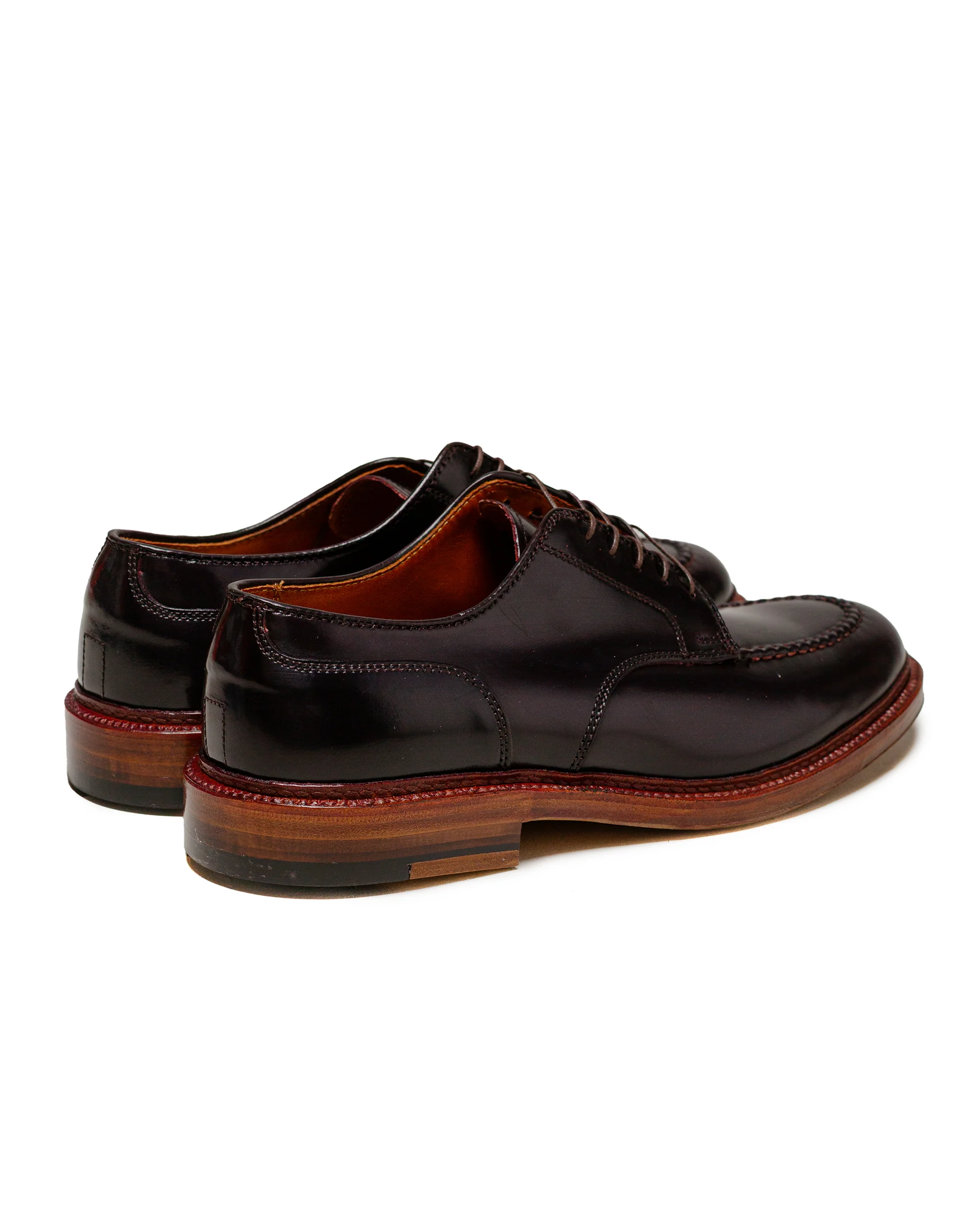 Alden Mocc Toe Blucher Colour 8 Shell Cordovan G9602 - Image 3