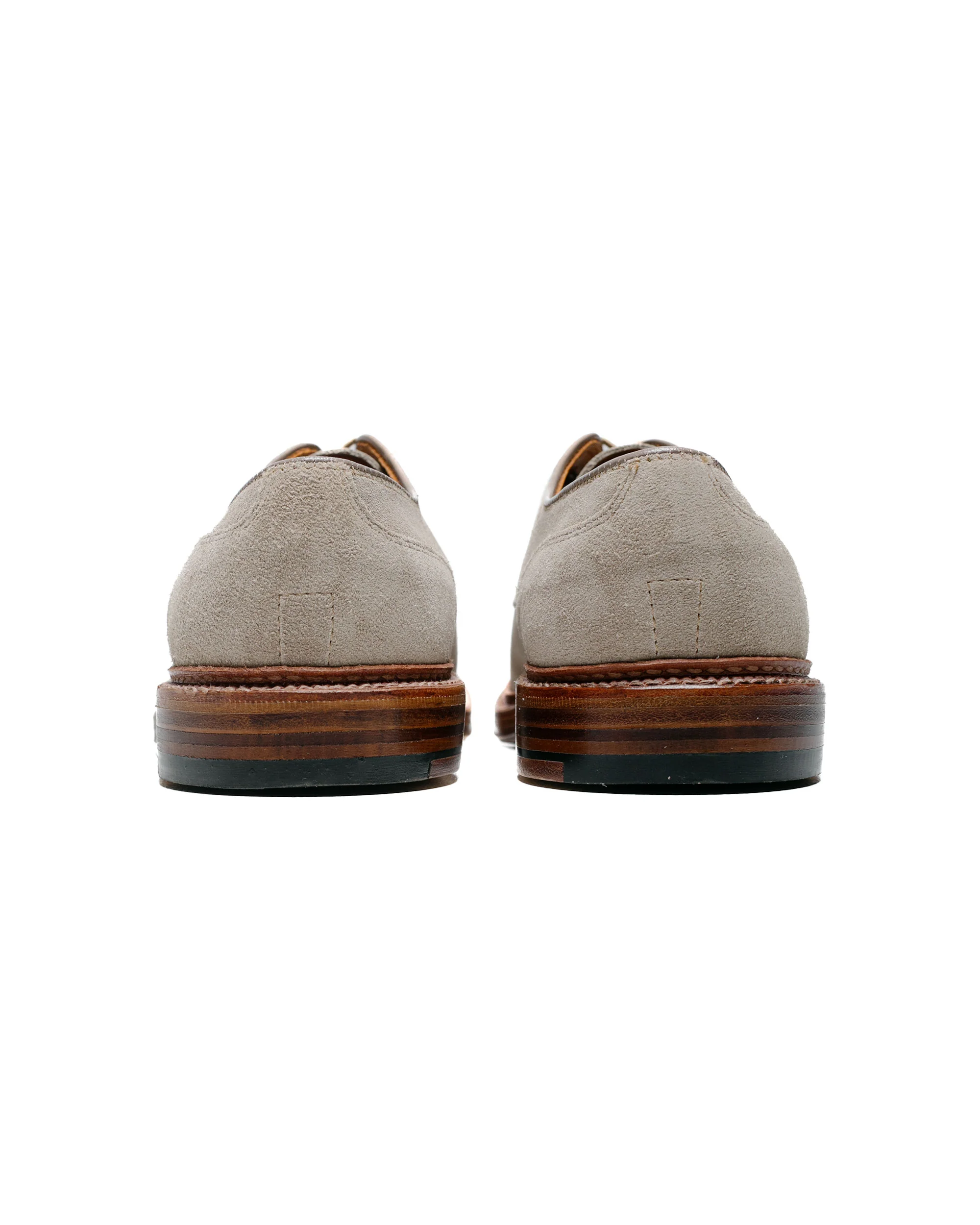 Alden Mocc Toe Blucher Milkshake Suede 24088 - Image 4