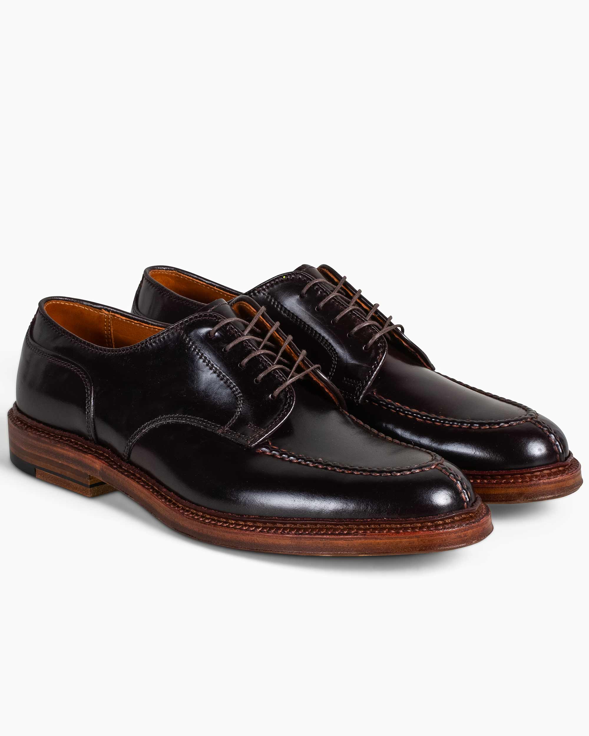 Alden Norwegian Split Toe Blucher Colour 8 Shell Cordovan G1601 - Image 2