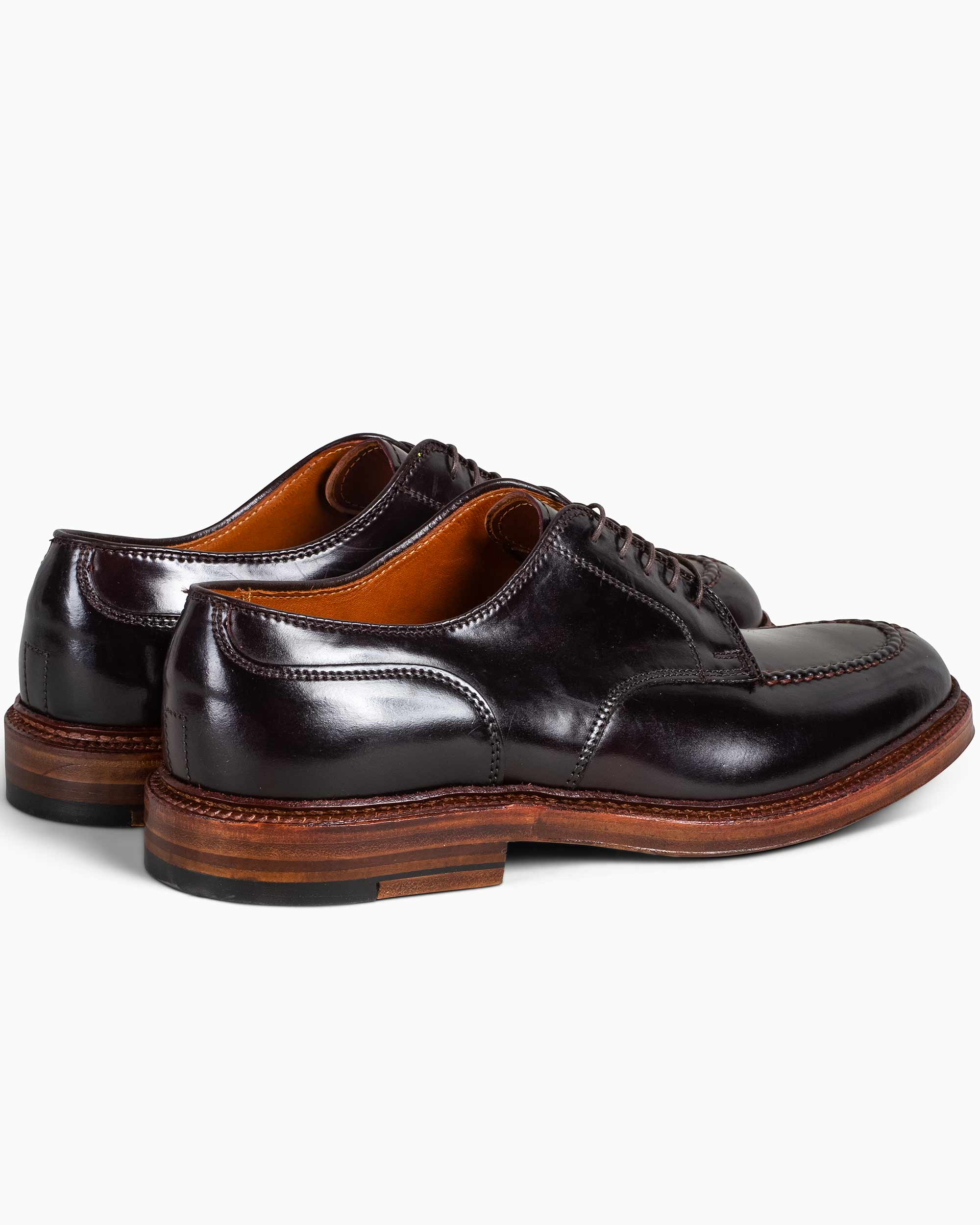 Alden Norwegian Split Toe Blucher Colour 8 Shell Cordovan G1601 - Image 3
