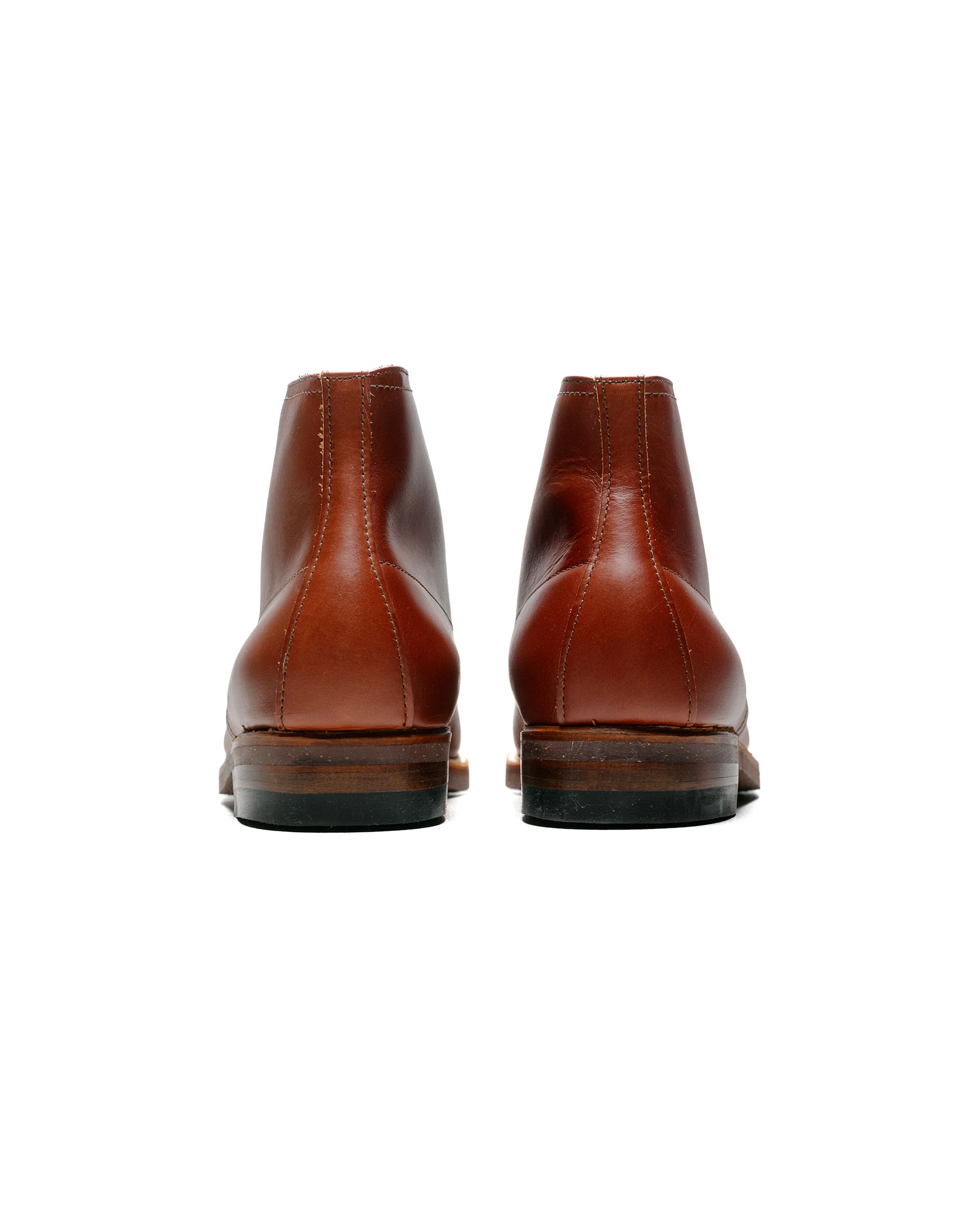 Alden Original Brown Workboot Leather 405 - Image 4