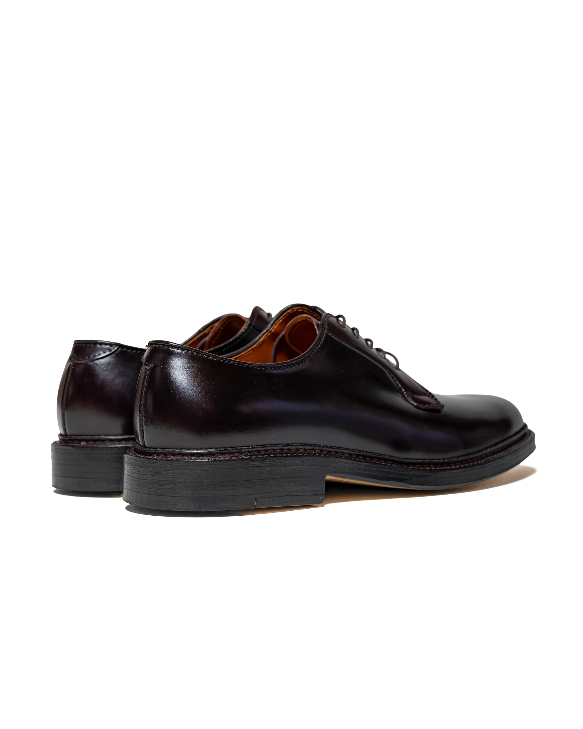 Alden Plain Toe Blucher Colour 8 Shell Cordovan 990 - Image 5