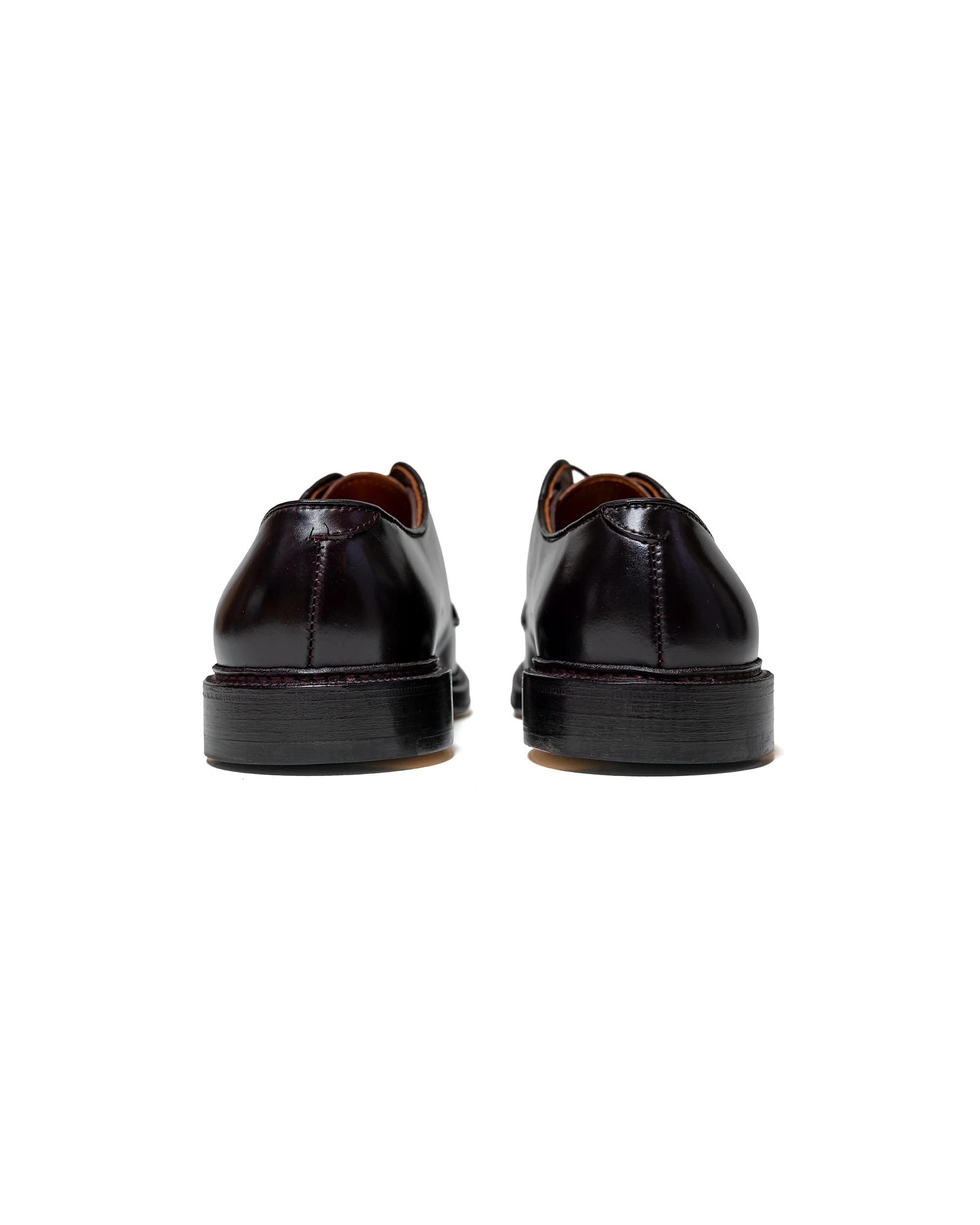 Alden Plain Toe Blucher Colour 8 Shell Cordovan 990 - Image 6