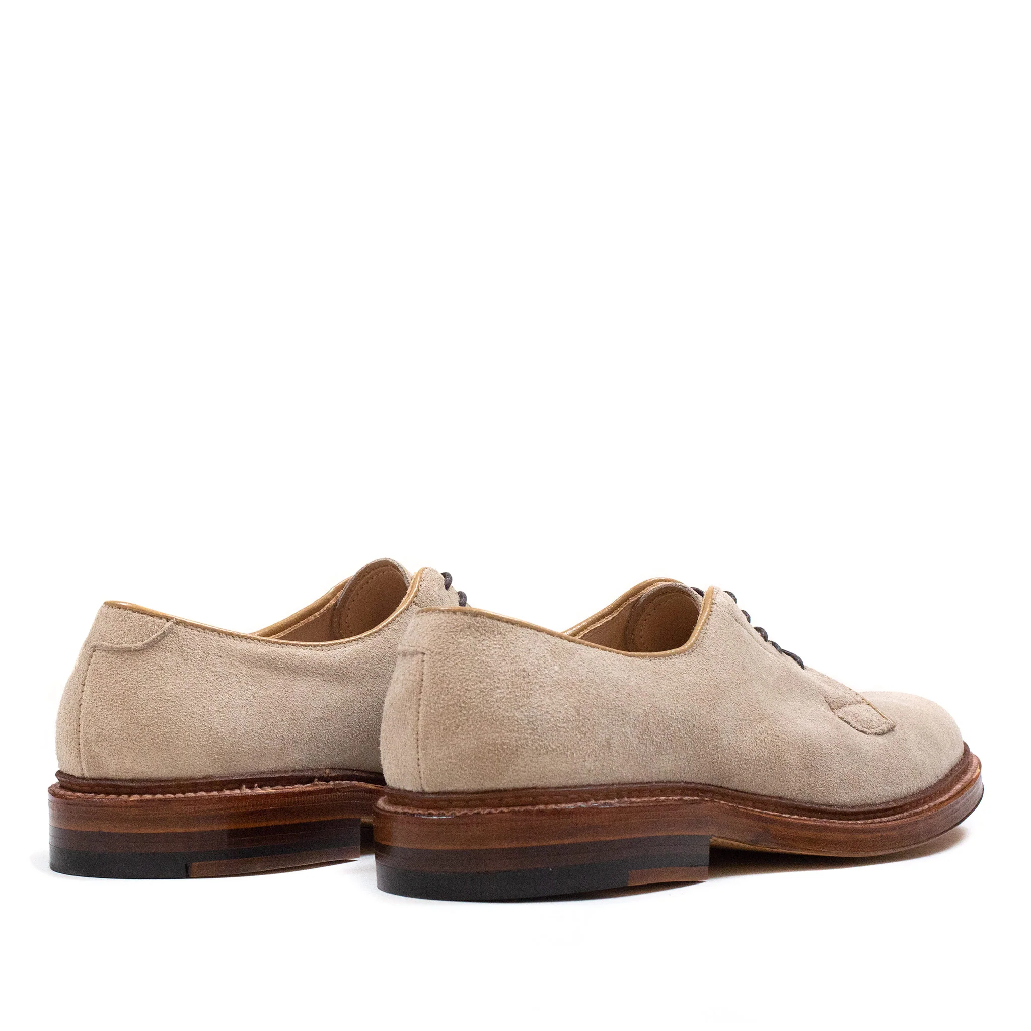 Alden Plain Toe Blucher Milkshake Suede - Image 3