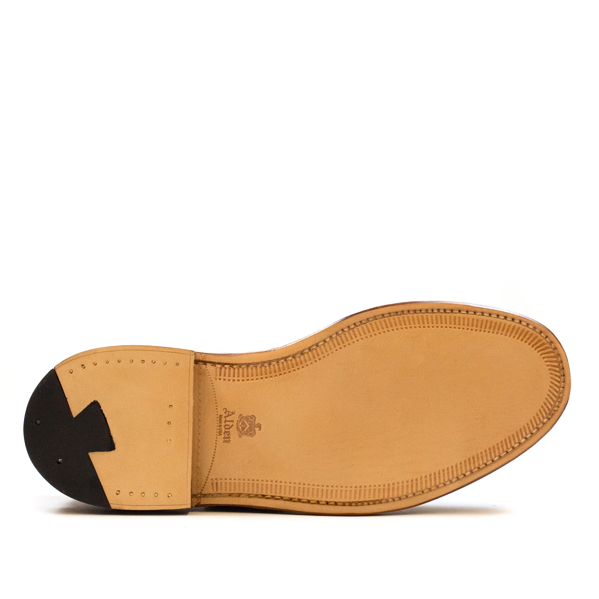 Alden Plain Toe Blucher Milkshake Suede - Image 5
