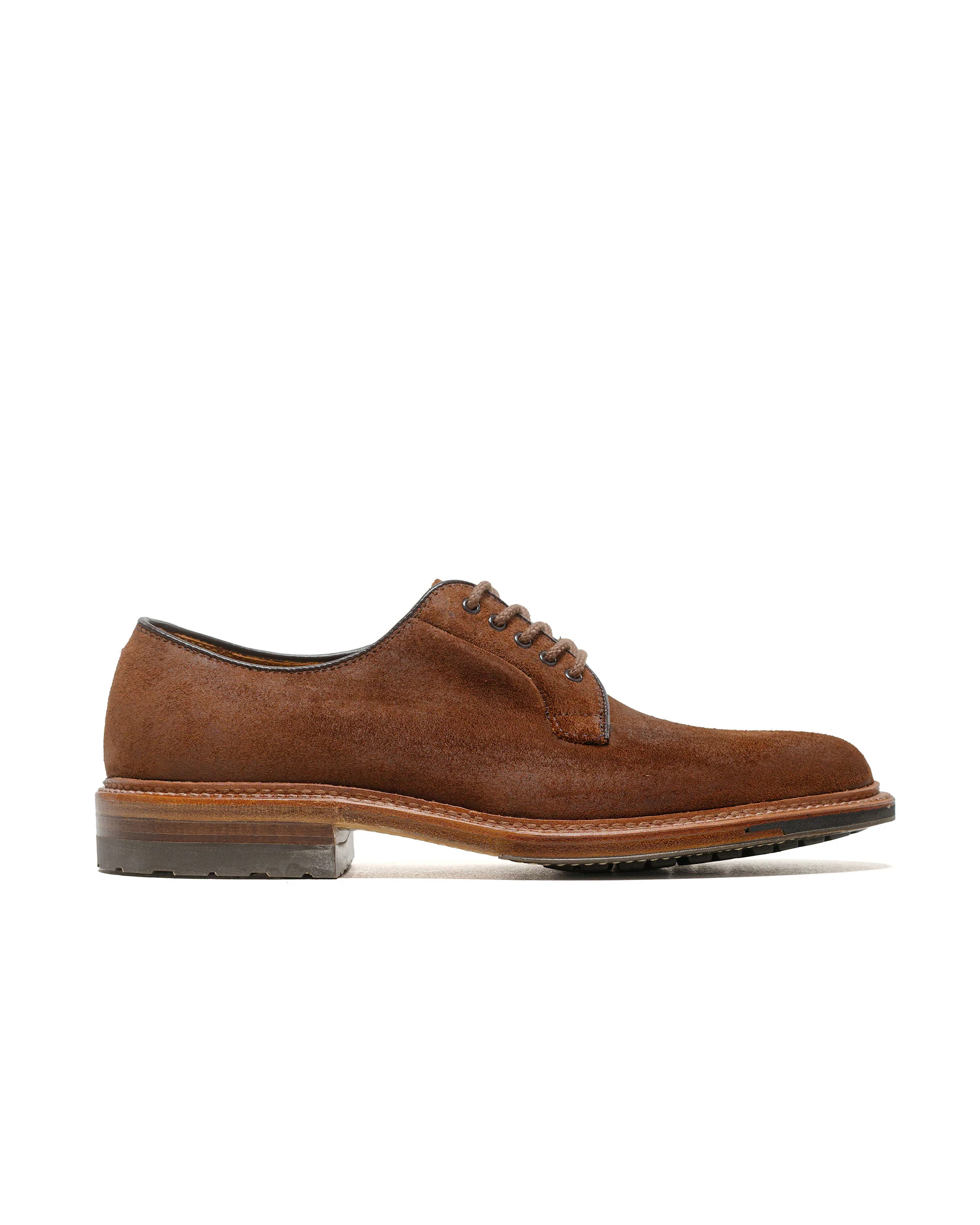 Alden Plain Toe Blucher Reverse Tobacco Chamois 9474C