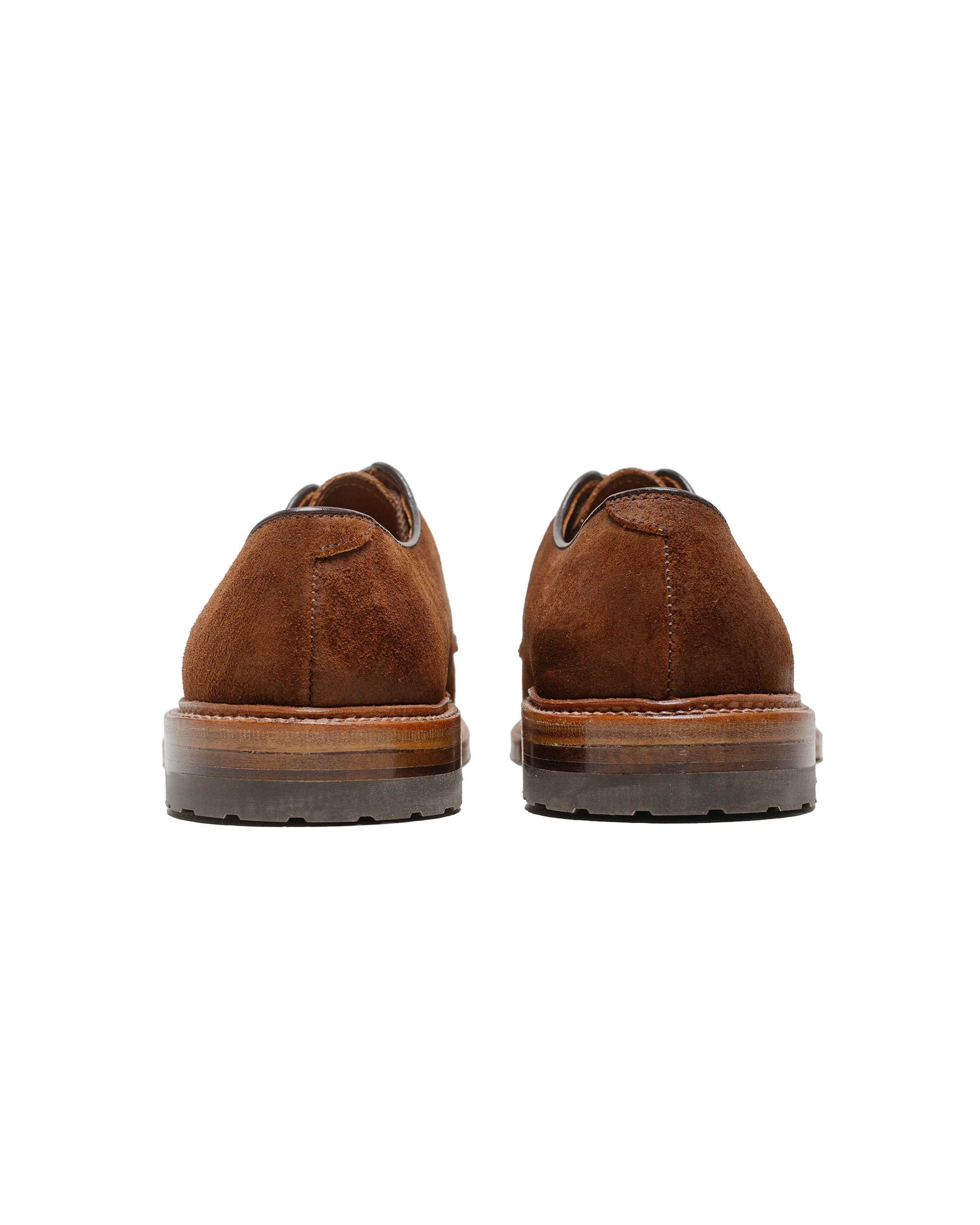 Alden Plain Toe Blucher Reverse Tobacco Chamois 9474C - Image 4