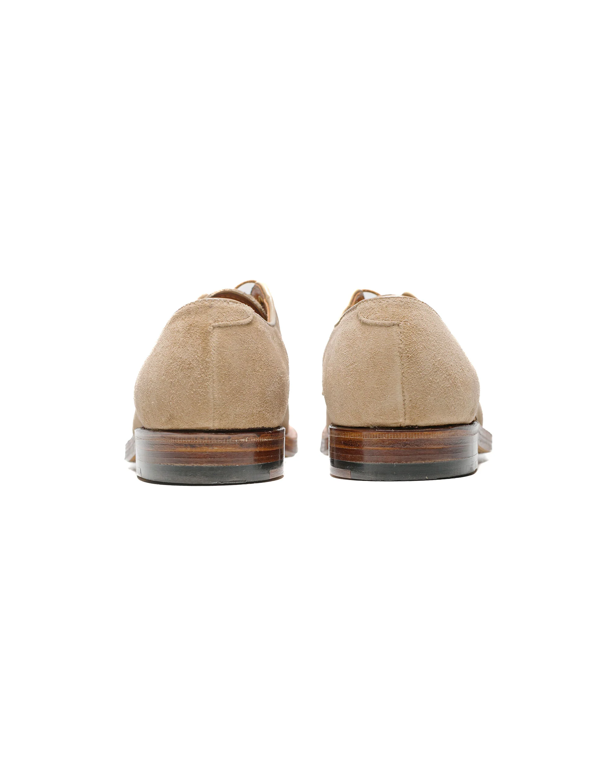 Alden Plain Toe Blucher Tan Suede G2401 - Image 4
