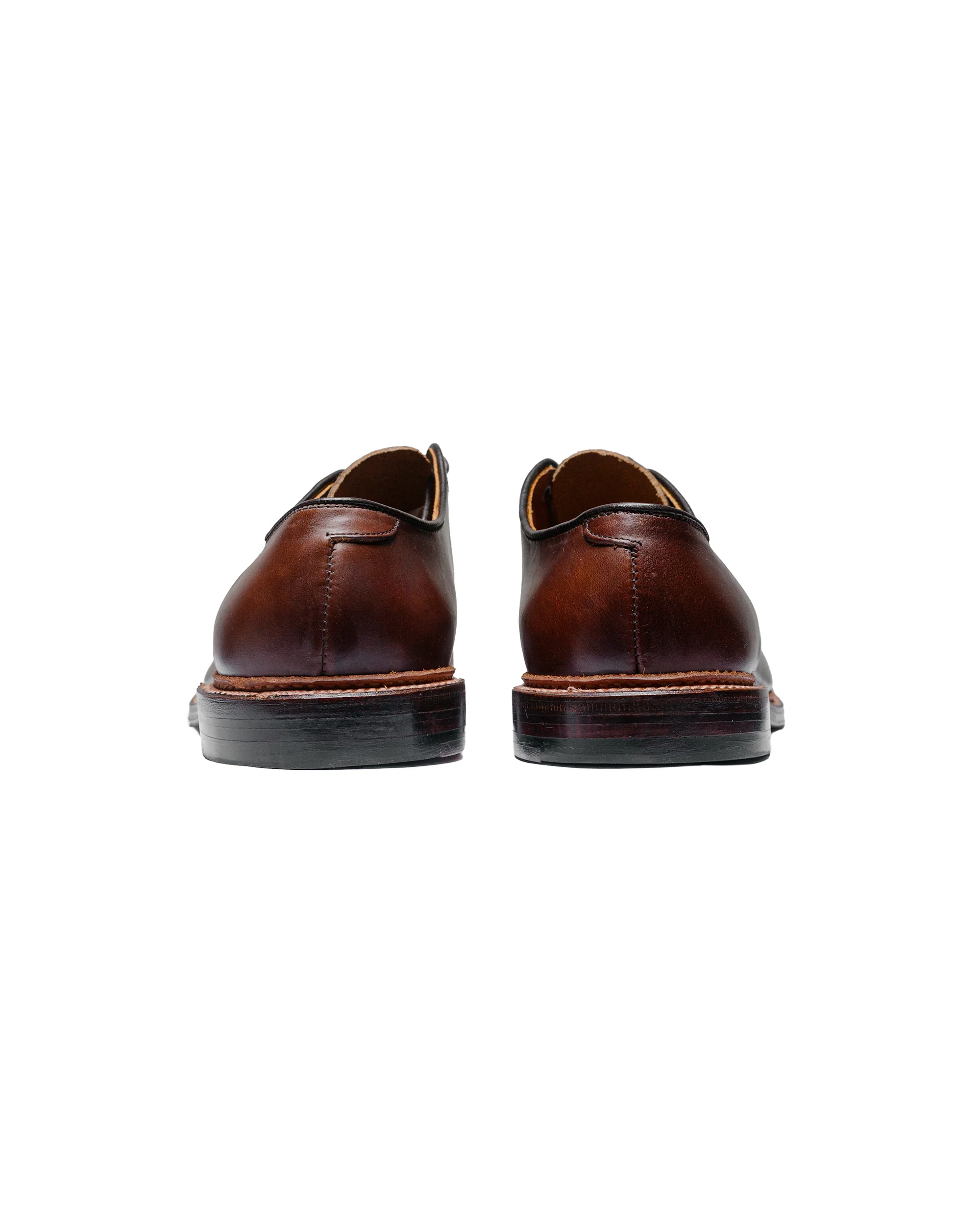 Alden Plain Toe Blucher Unlined Brown Chromexcel 29364F - Image 4
