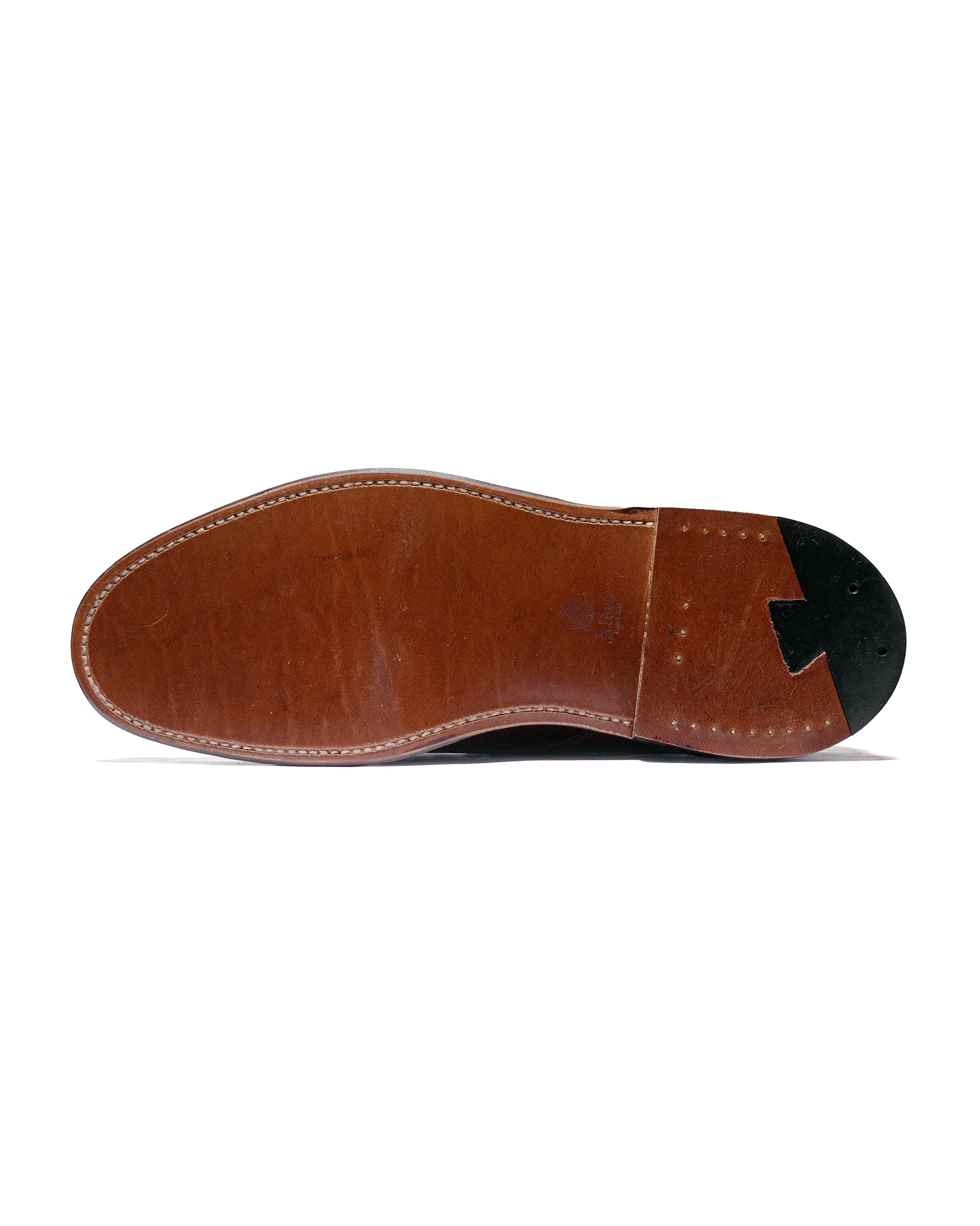 Alden Plain Toe Blucher Unlined Brown Chromexcel 29364F - Image 5