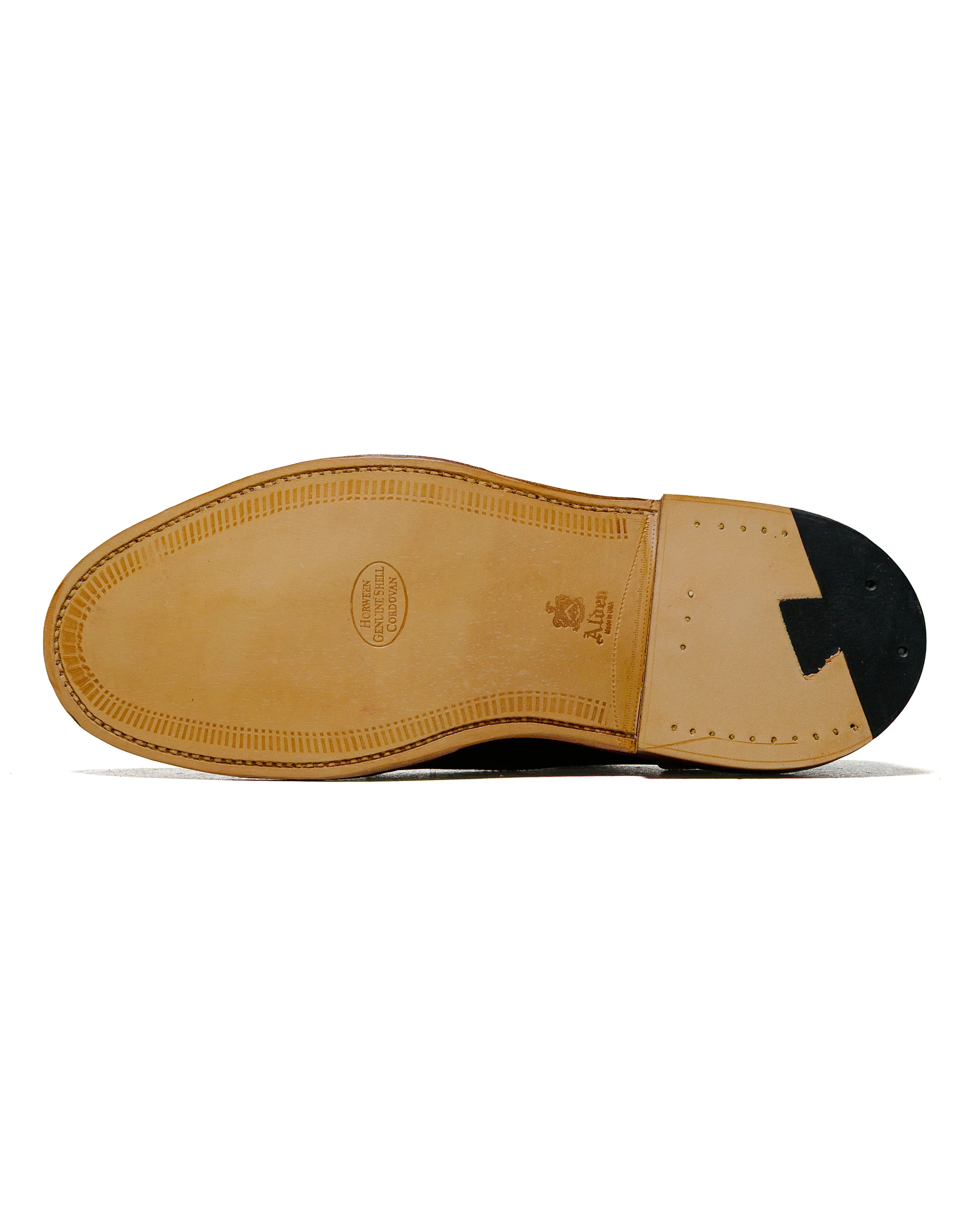 Alden Straight Tip Blucher Colour 8 Cordovan D1538 - Image 5