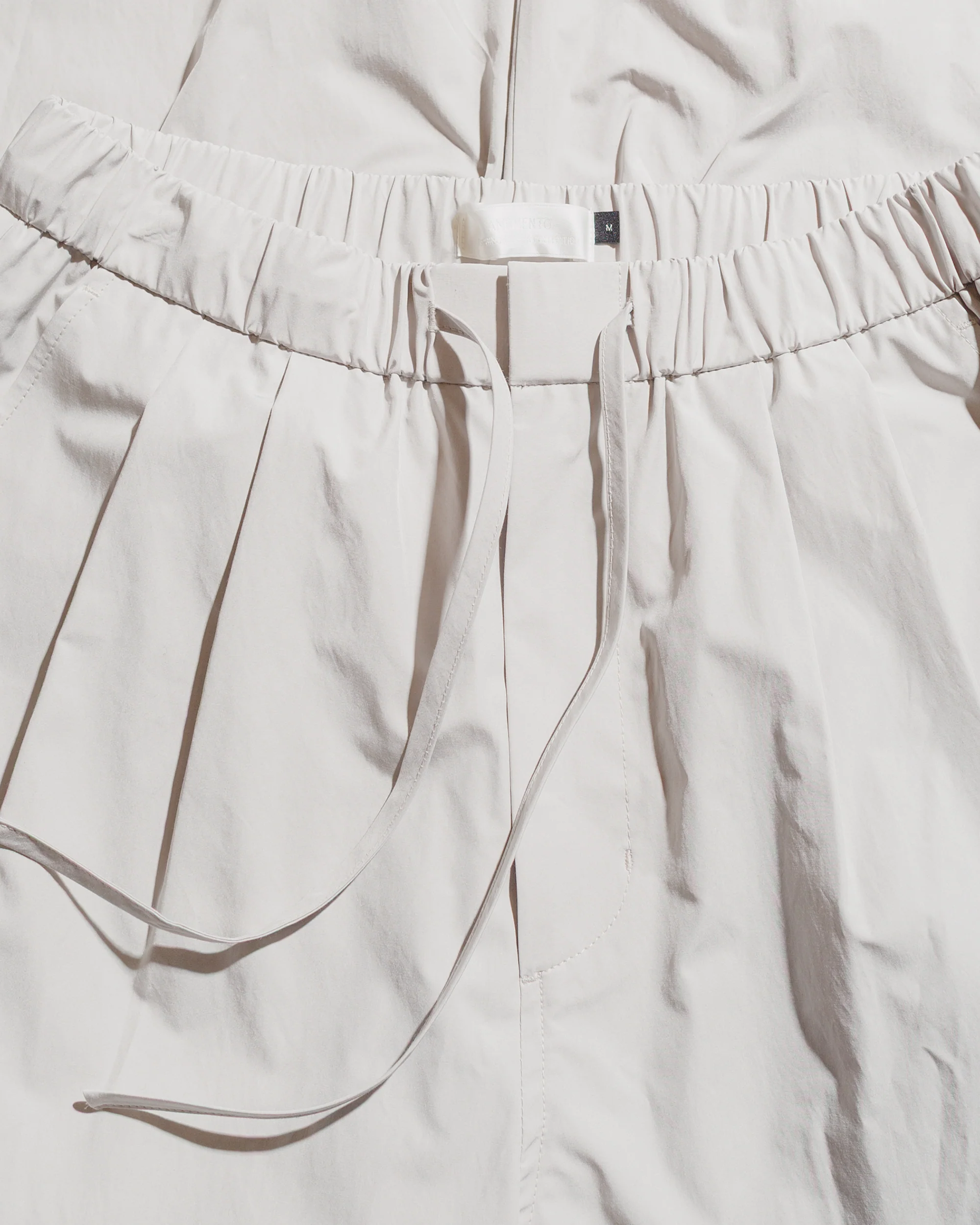 Amomento Drawstring Pants Grey - Image 3