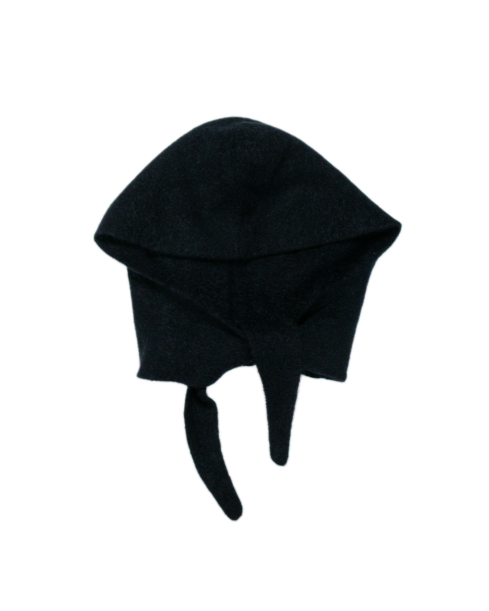 Amomento Hairy Balaclava Scarf Black