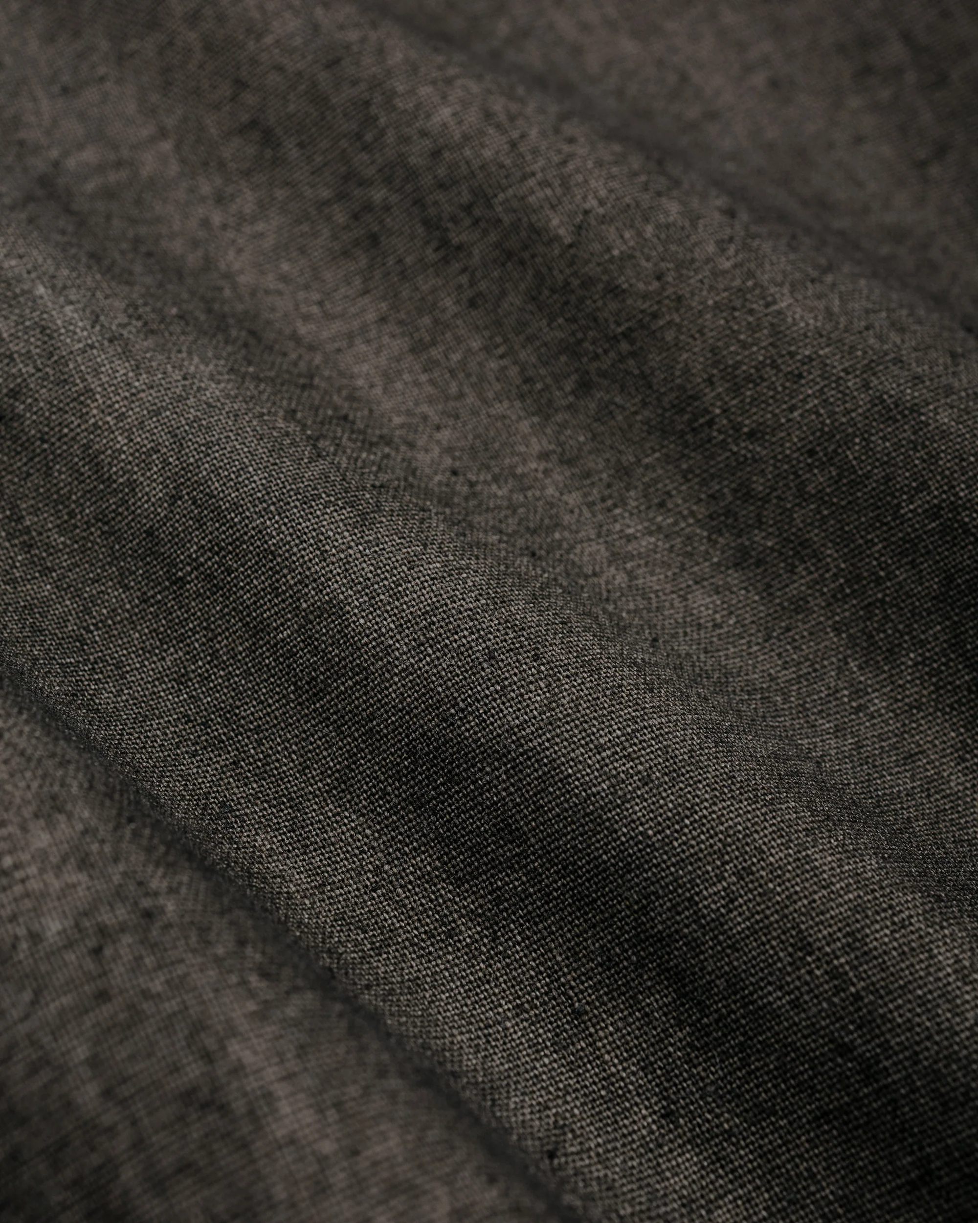Amomento Linen Straight Pants Brown - Image 6