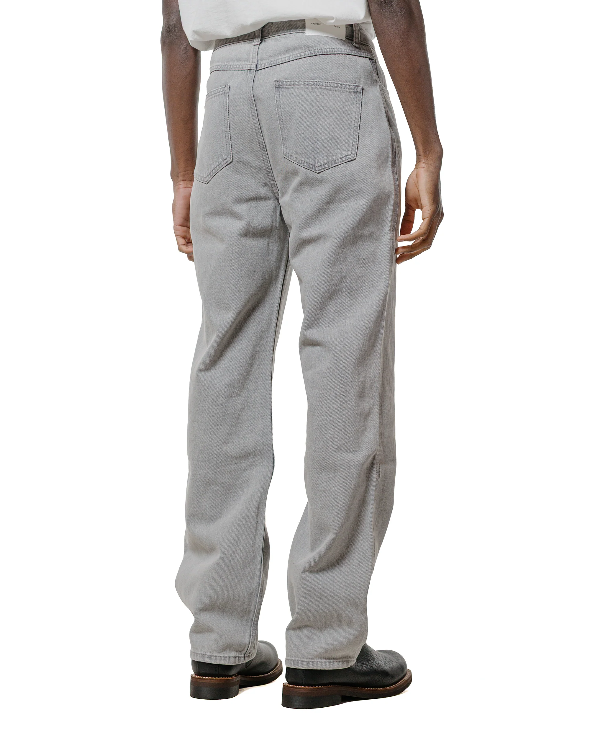 Amomento Men's Color Indigo Denim Grey - Image 3