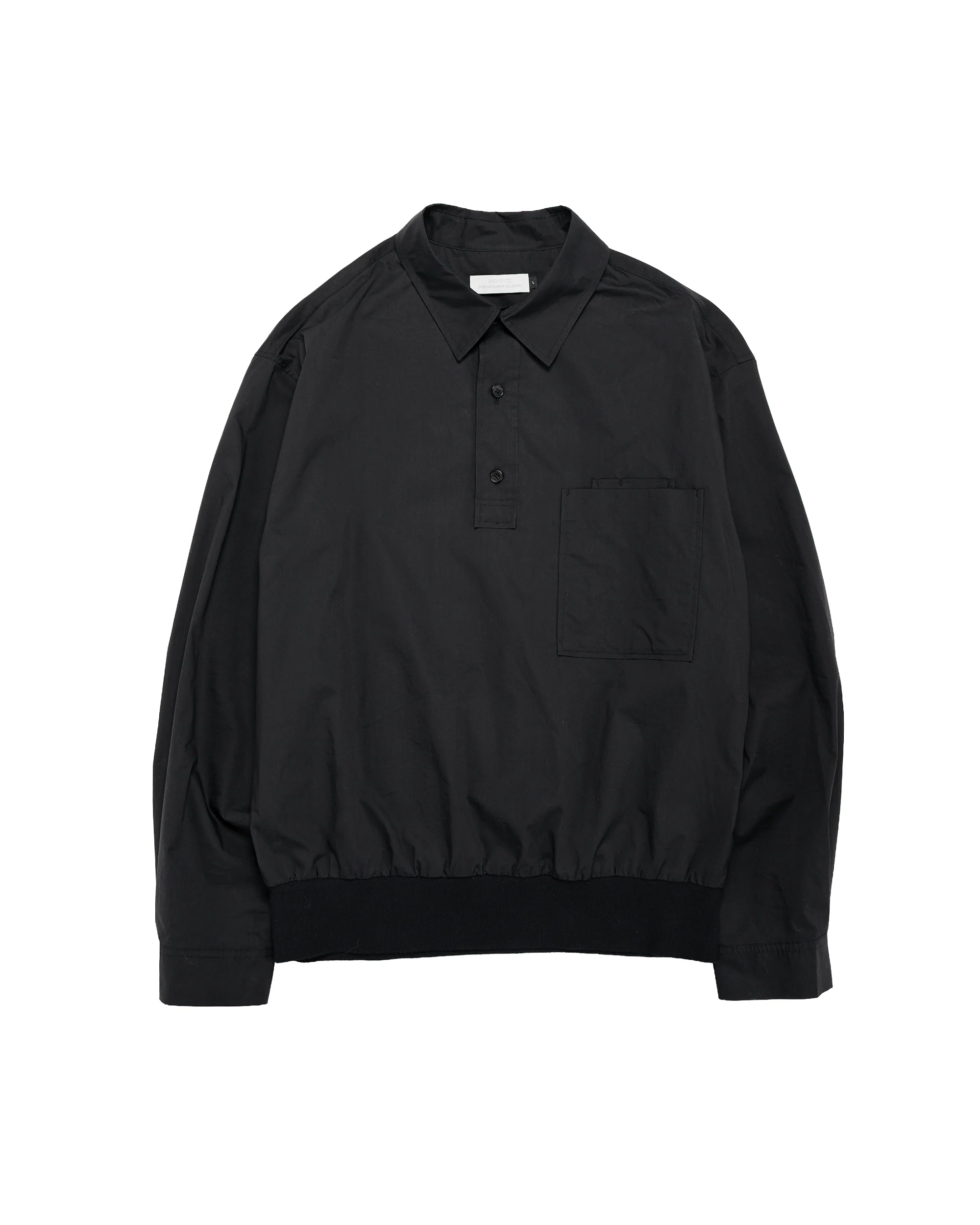 Amomento Pocket Pullover Black