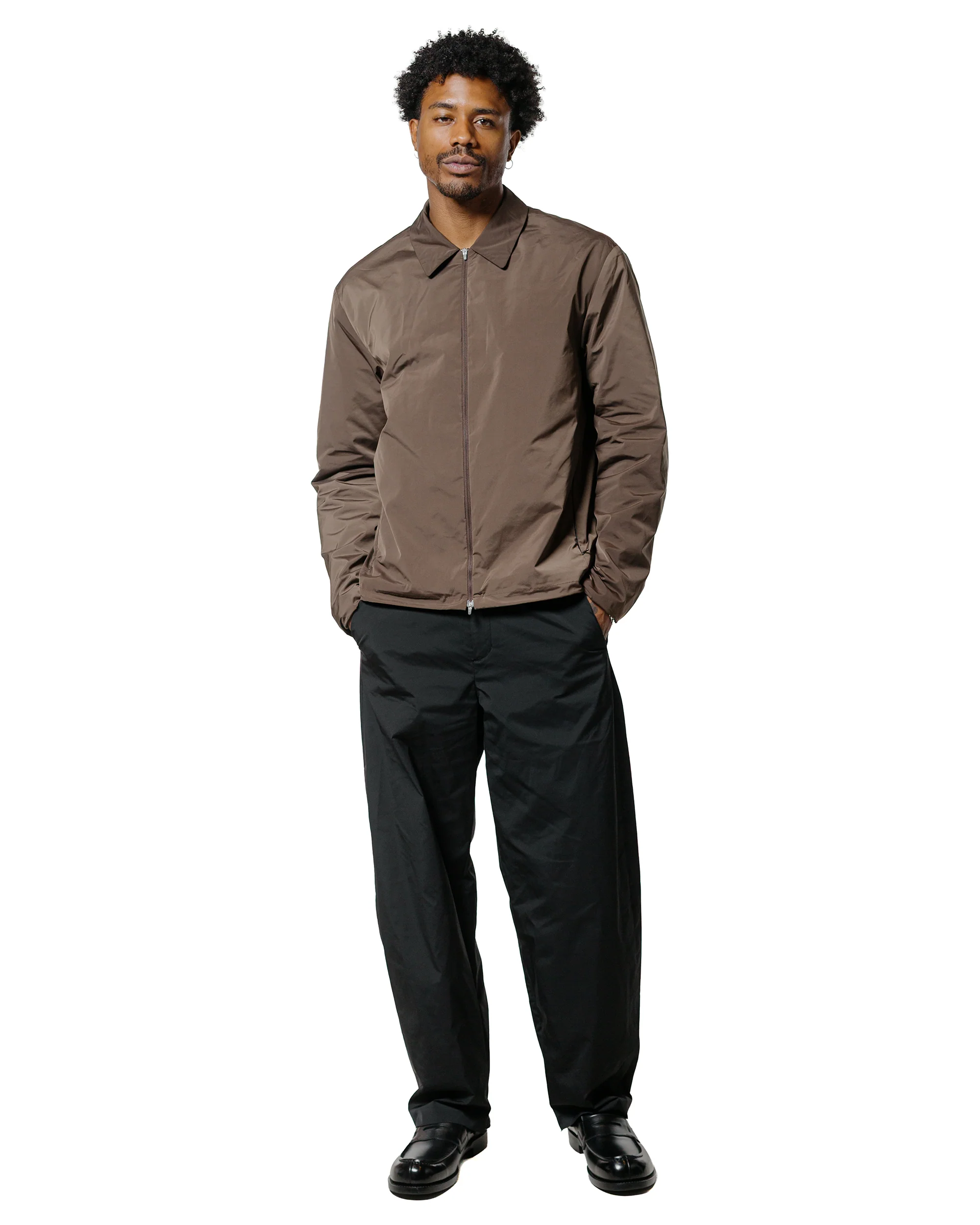 Amomento Taffeta Curved Leg Pants Black - Image 4