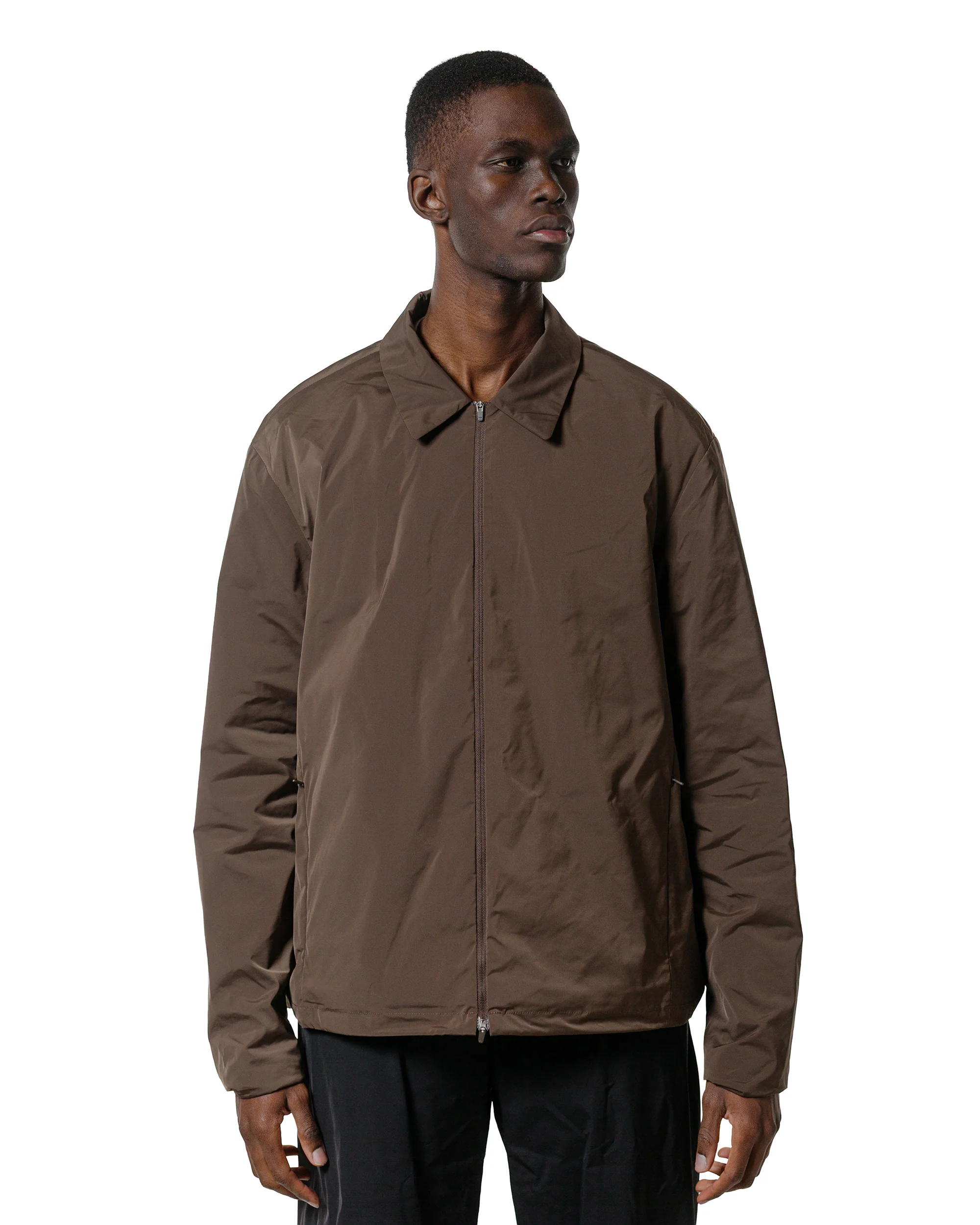Amomento Taffeta Padded Jumper Brown - Image 2