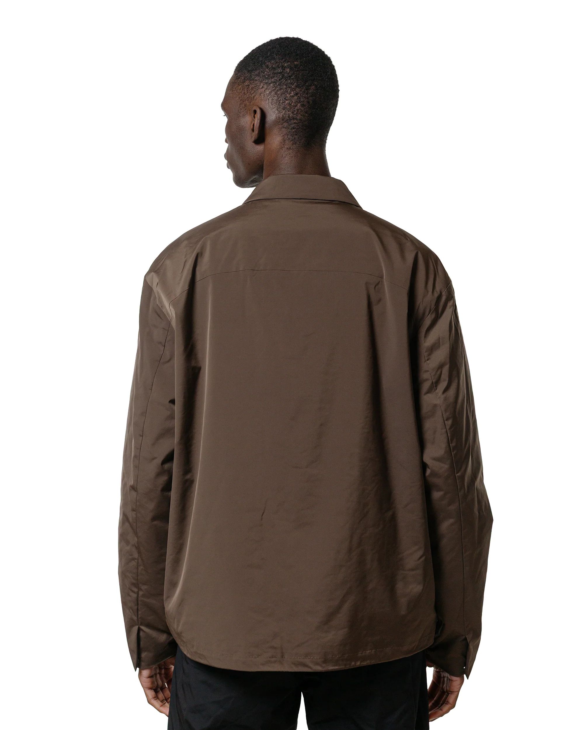 Amomento Taffeta Padded Jumper Brown - Image 3