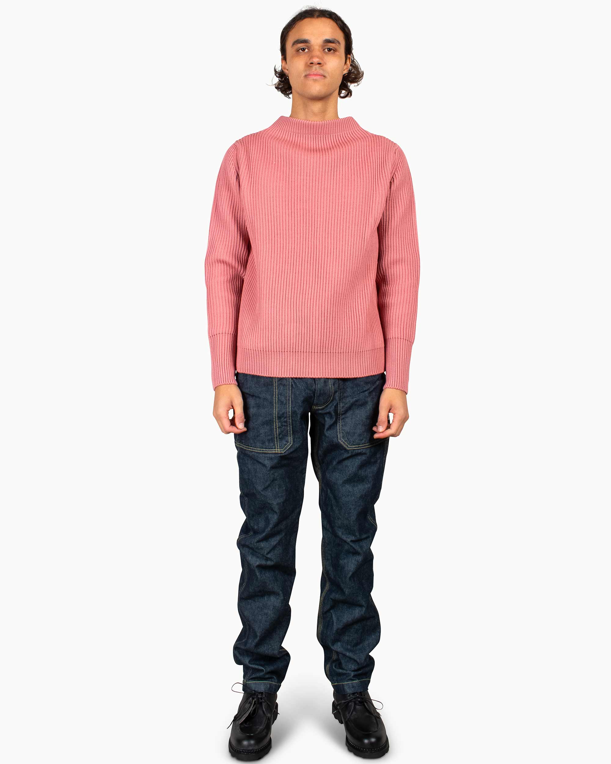 Andersen-Andersen Navy Crewneck Lyserød - Image 2
