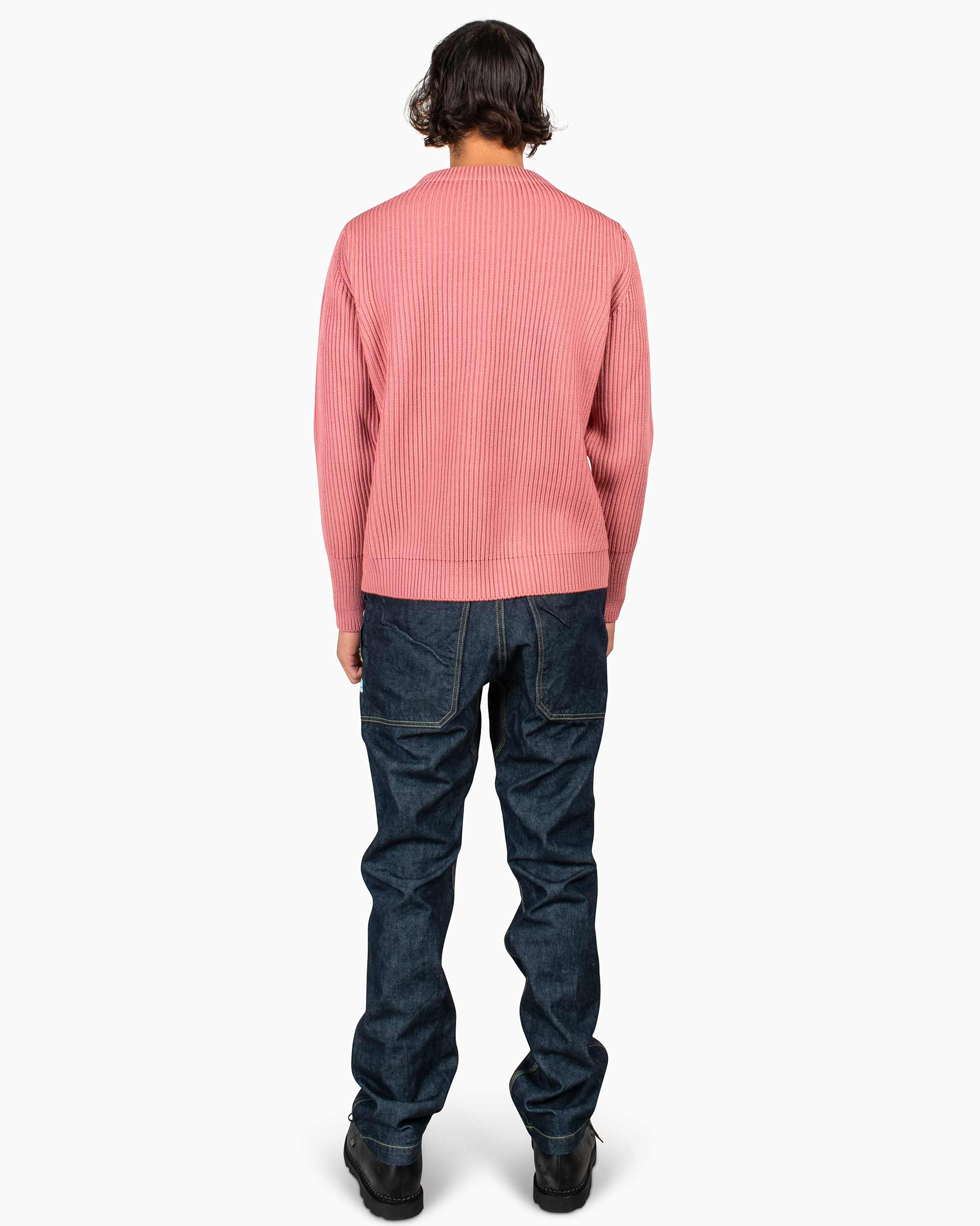 Andersen-Andersen Navy Crewneck Lyserød - Image 3