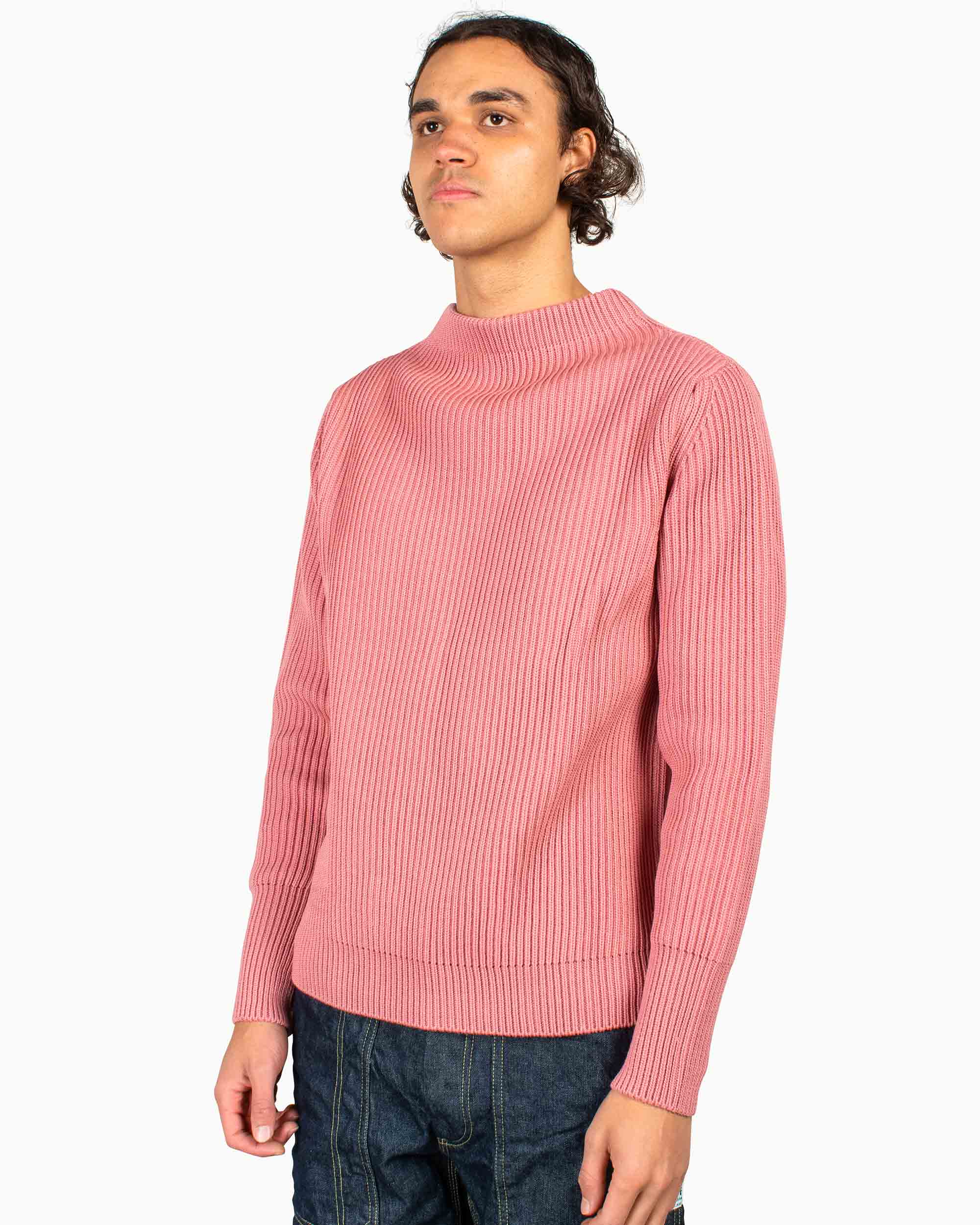 Andersen-Andersen Navy Crewneck Lyserød - Image 4