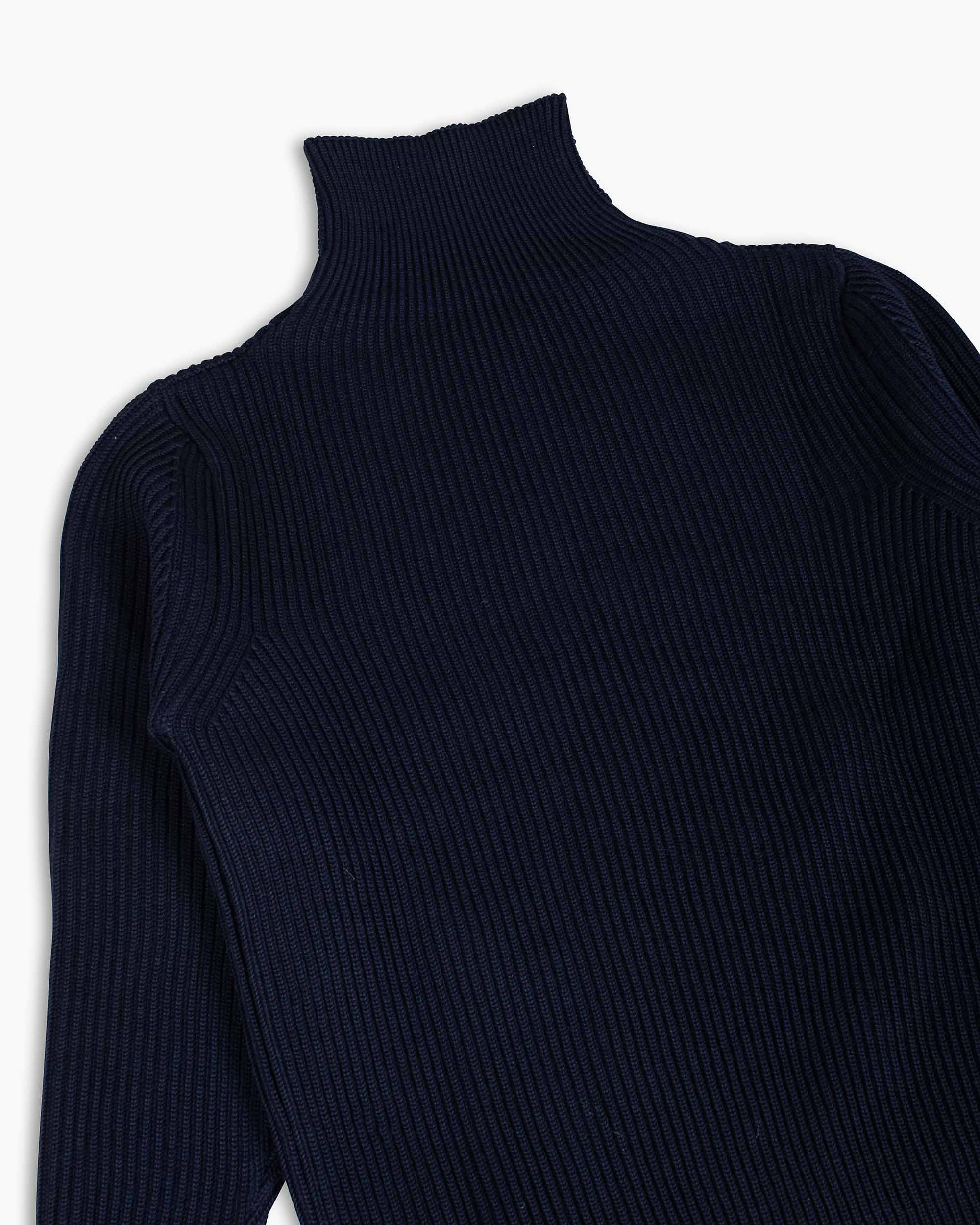 Andersen-Andersen Navy Turtleneck Navy Blue - Image 5