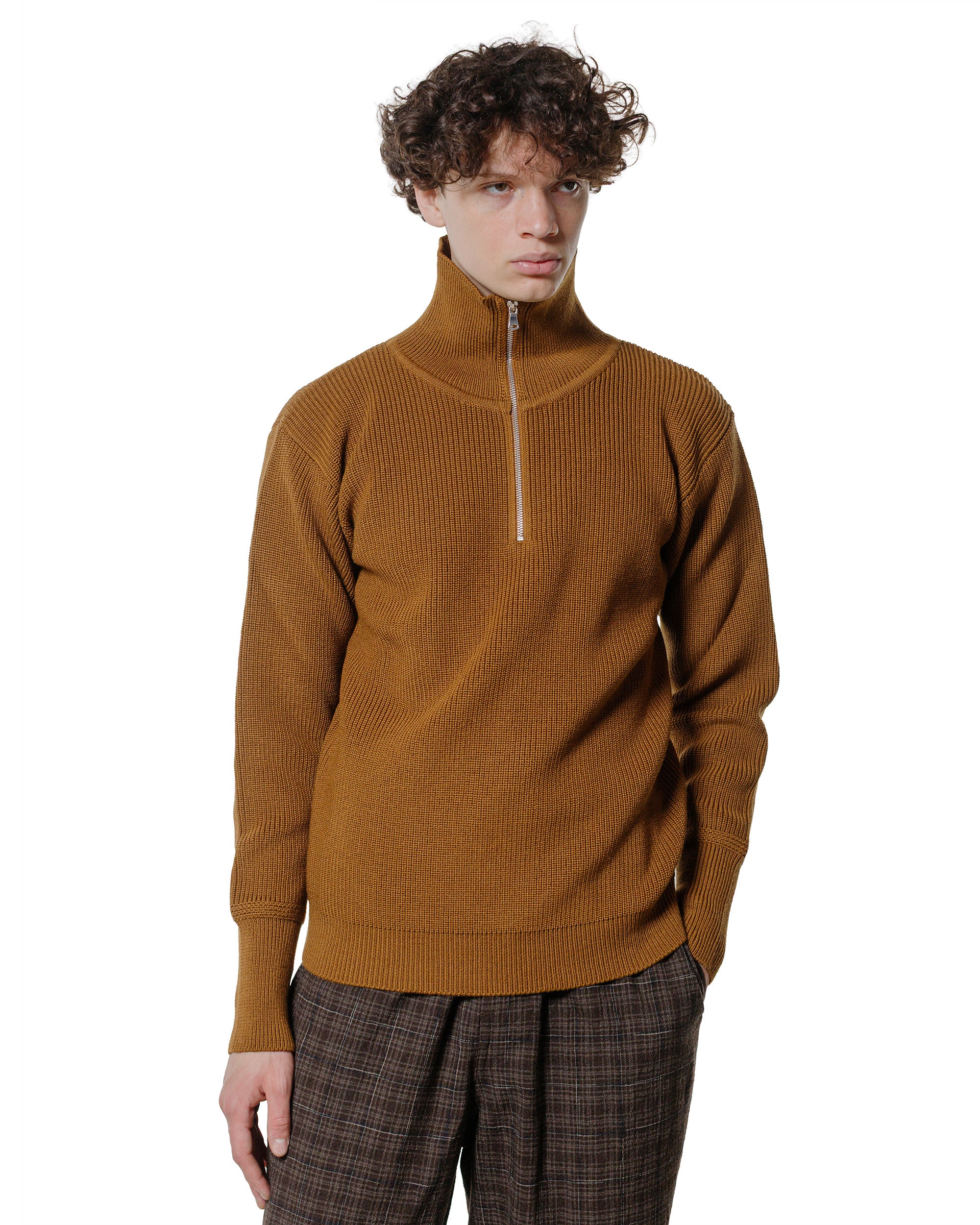 Andersen-Andersen Sailor Half-Zip Tobak - Image 2