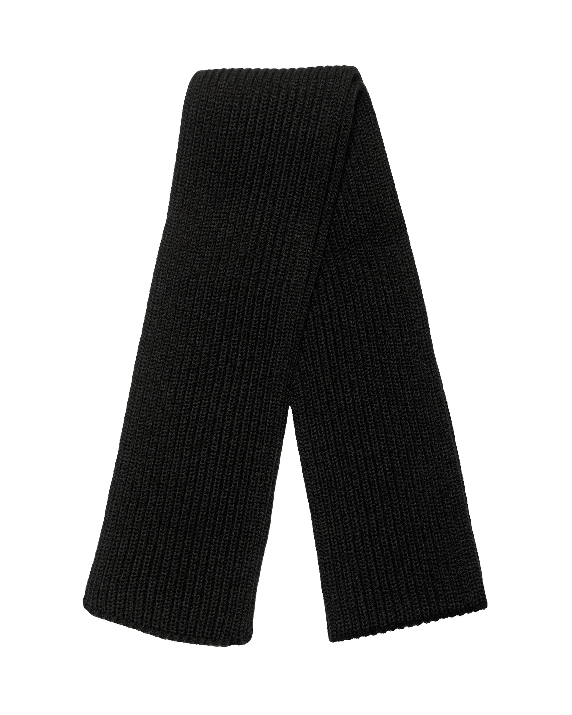 Andersen-Andersen Short Scarf Black