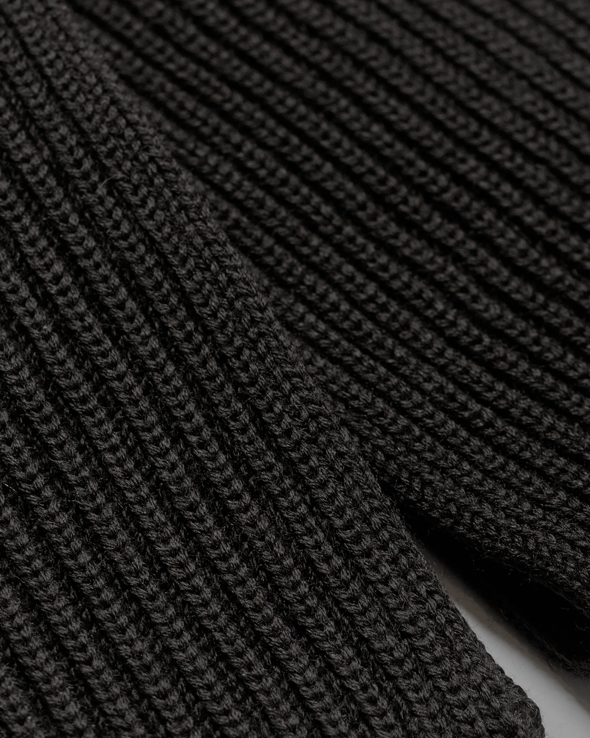 Andersen-Andersen Short Scarf Black - Image 2
