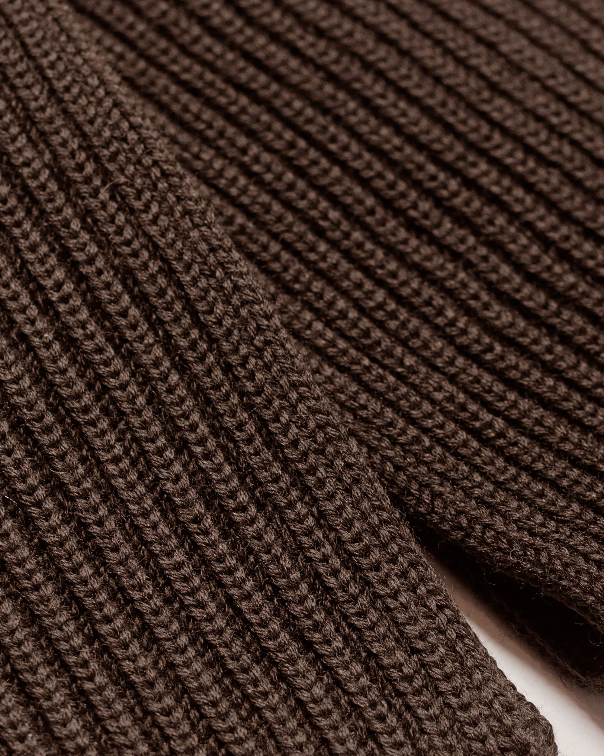 Andersen-Andersen Short Scarf Natural Brown - Image 2
