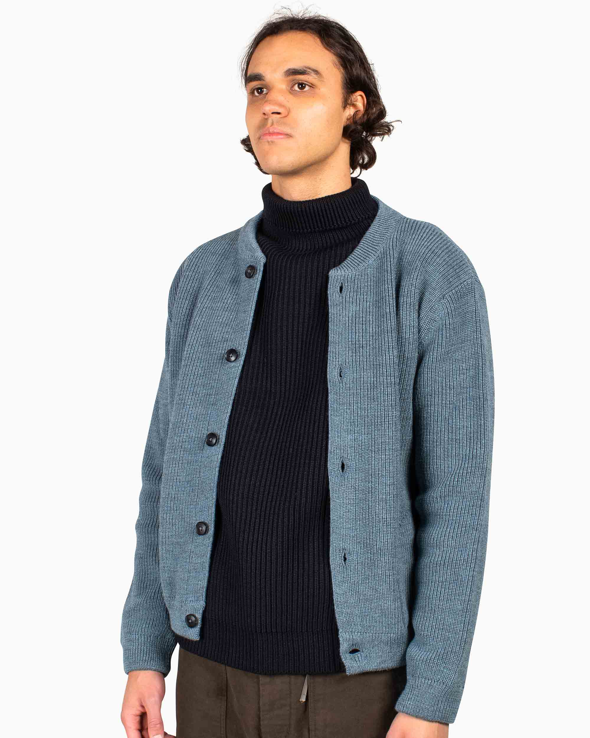 Andersen-Andersen Skipper Jacket Light Indigo - Image 4