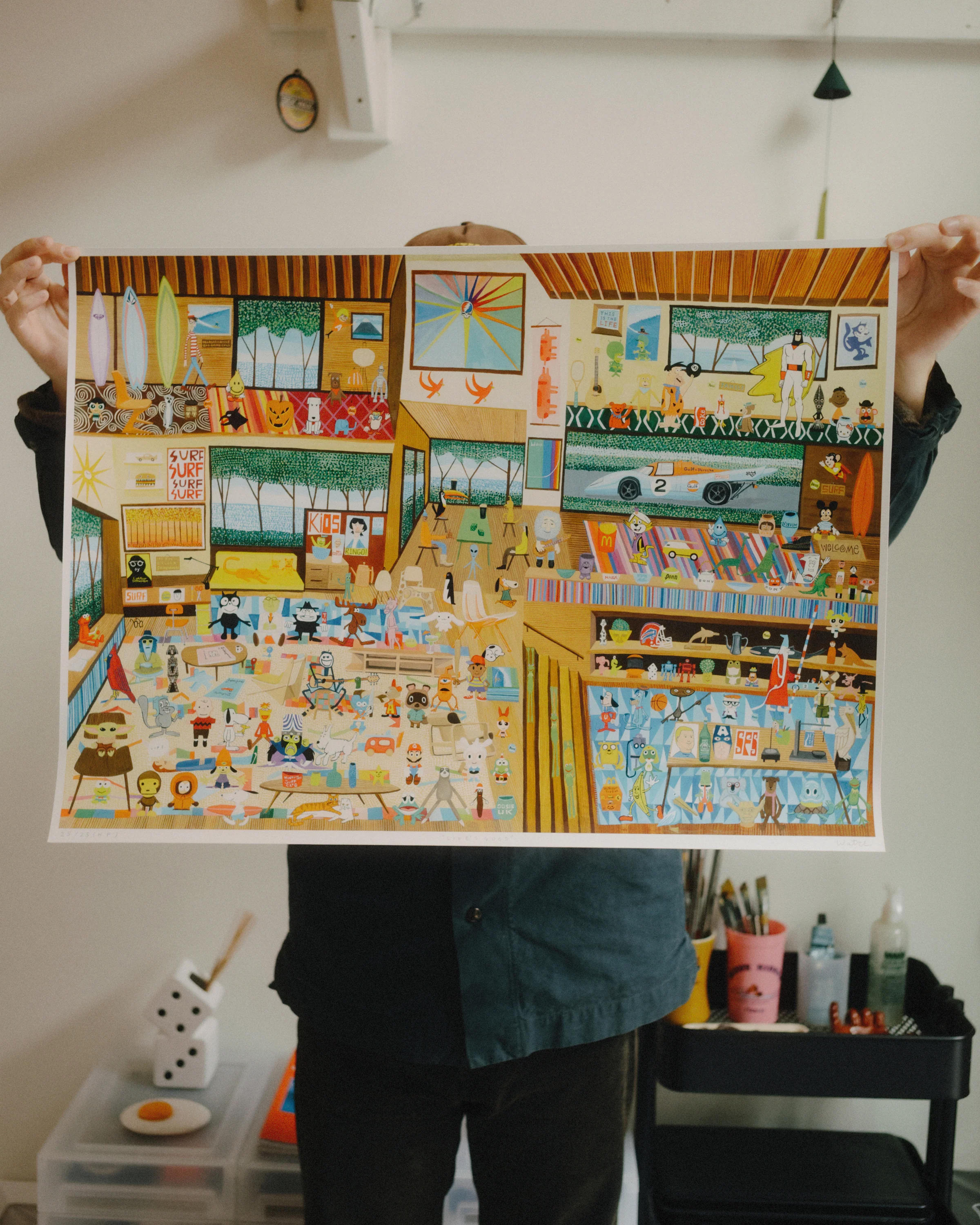 Andrew Watch / Lost & Found "Life's Good" Print - Image 2
