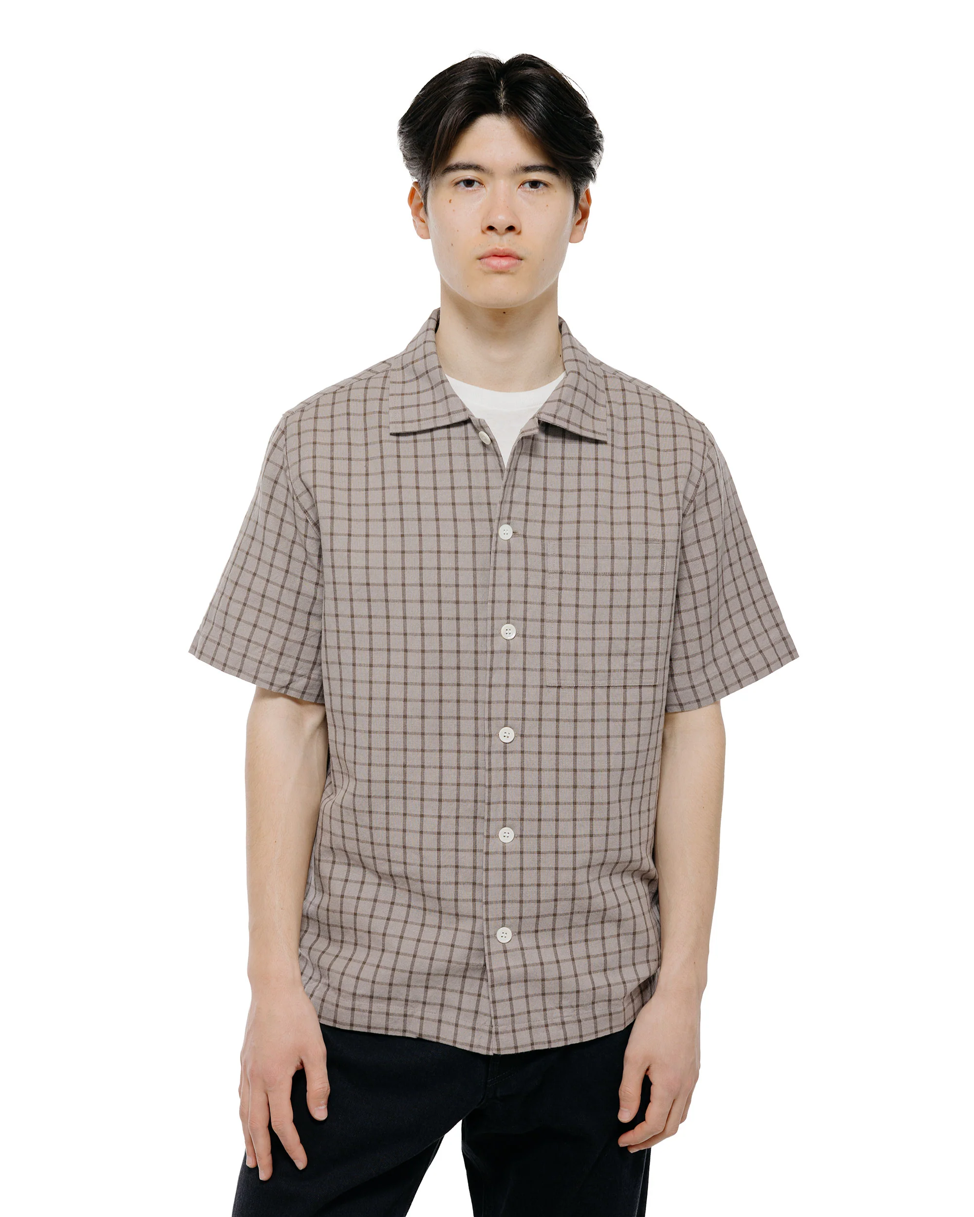 Another Aspect Another Shirt 2.0 Grey Check - Image 2