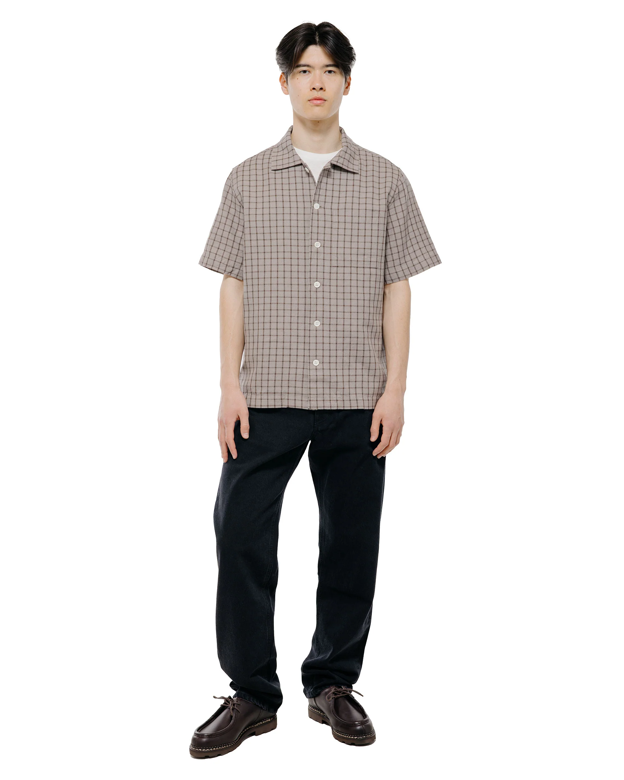 Another Aspect Another Shirt 2.0 Grey Check - Image 5
