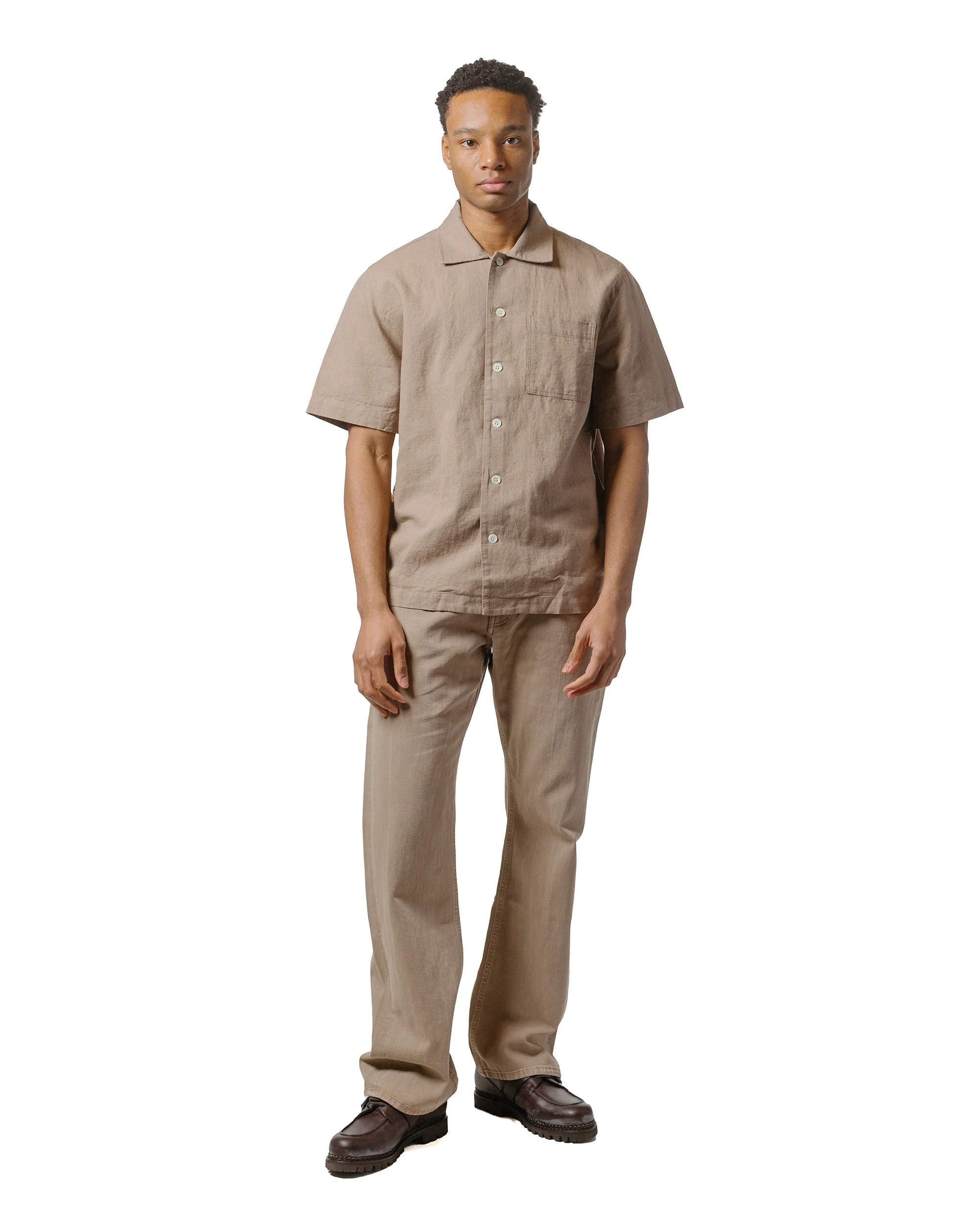 Another Aspect Another Shirt 2.0 Light Brown - Image 4