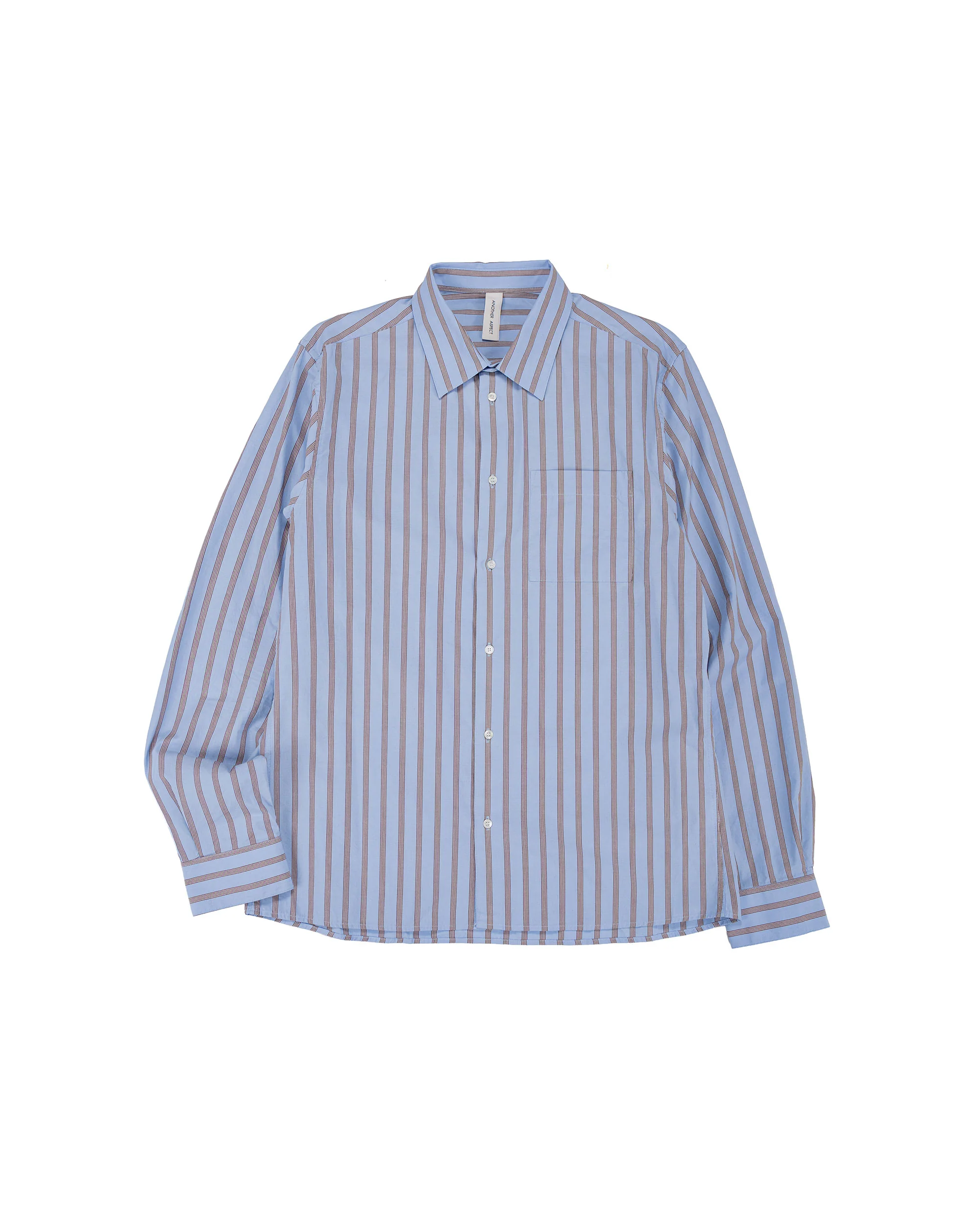 Another Aspect Another Shirt 3.0 Blue/Brown Stripe