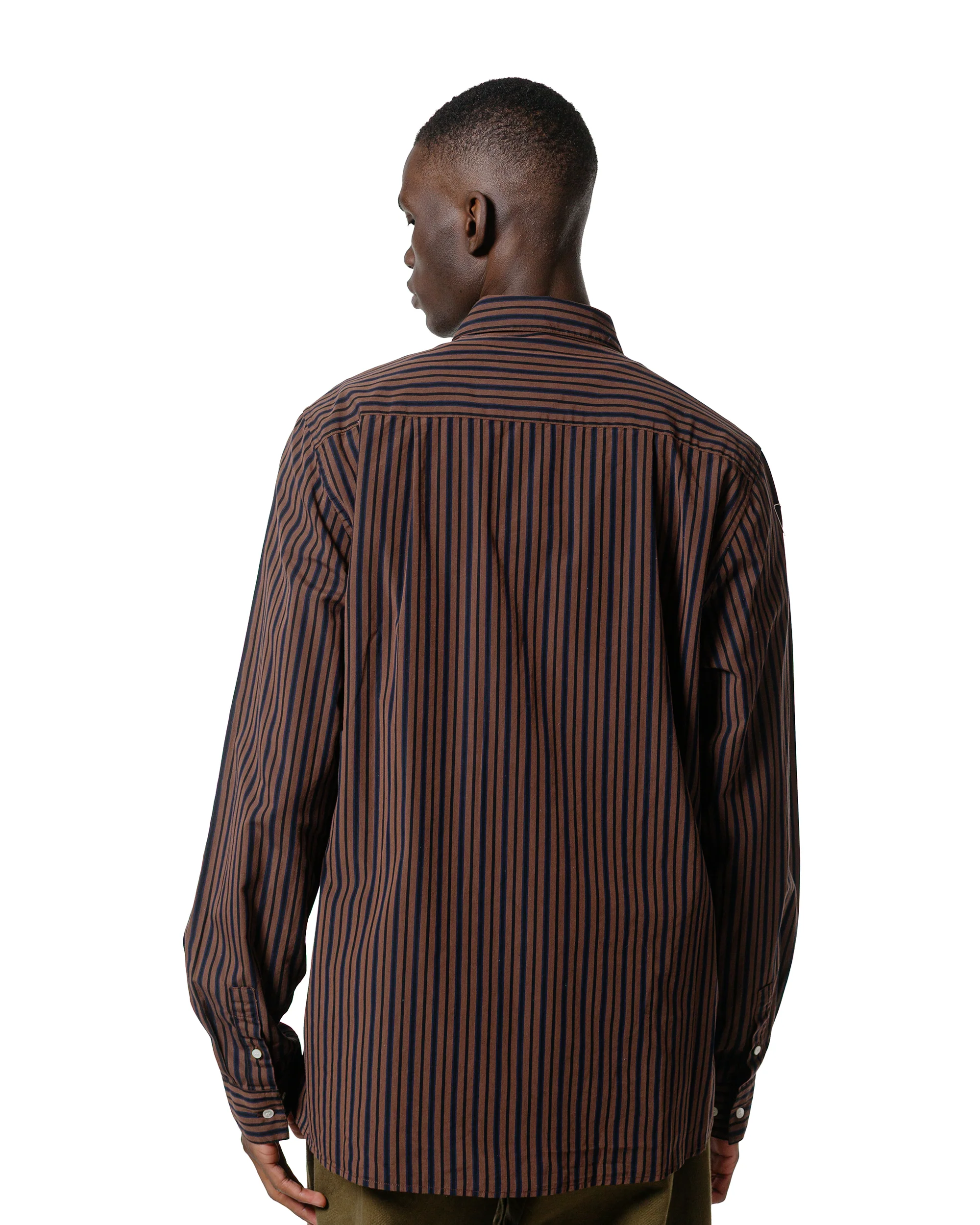 Another Aspect Another Shirt 3.0 Brown/Black Stripe - Image 3
